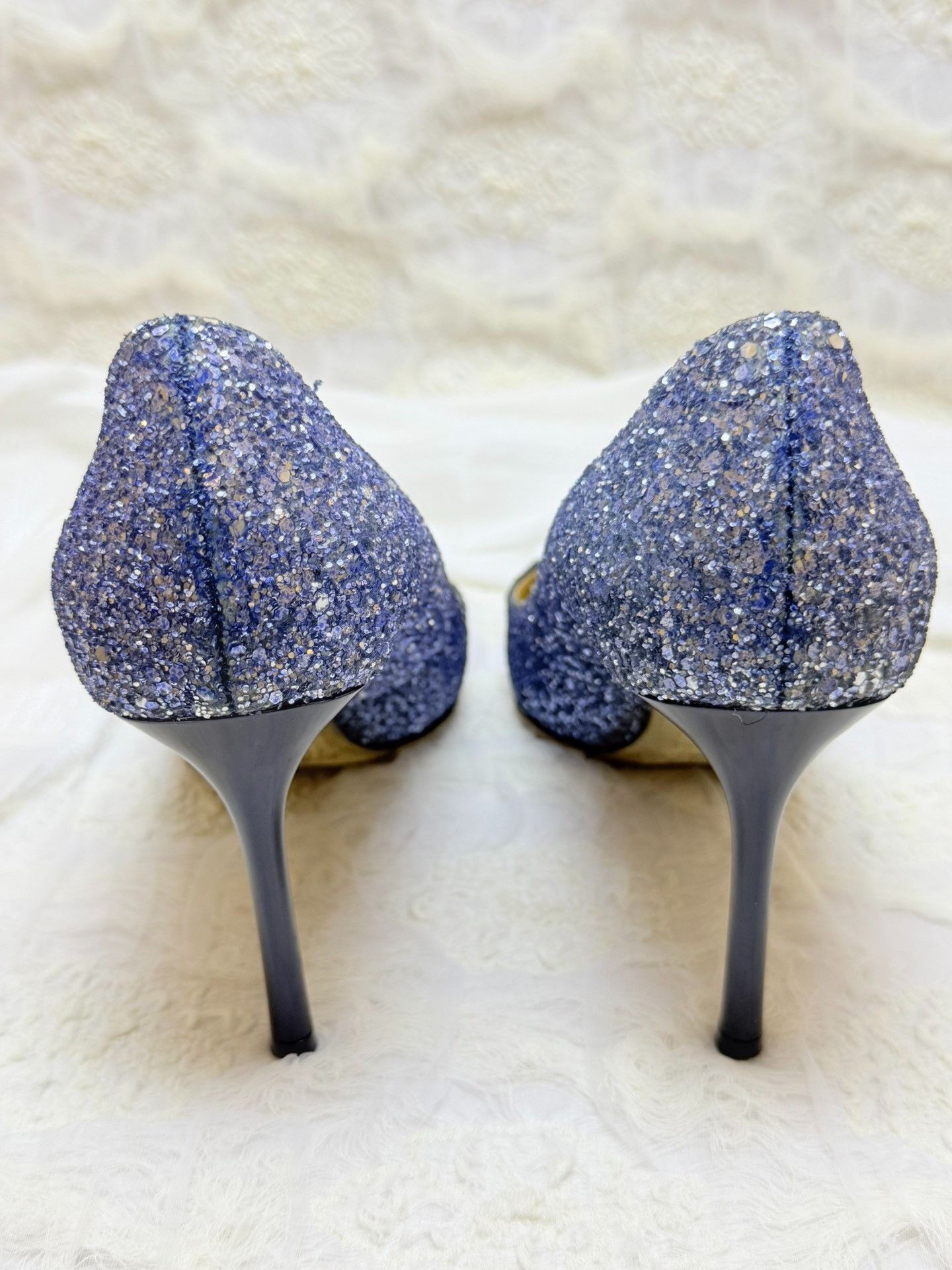 Jimmy Choo Jimmy Choo Blue Lowtop Sneakers us_6-5 Women Size US 6.5 / IT 36.5 - 4 Thumbnail