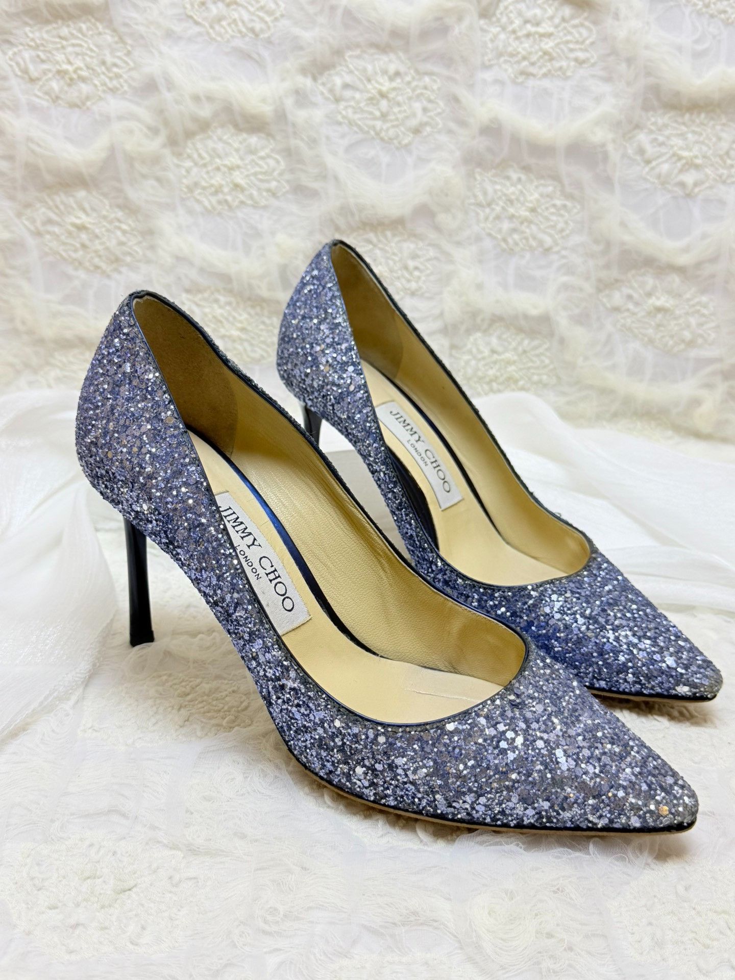Jimmy Choo Jimmy Choo Blue Lowtop Sneakers us_6-5 Women Size US 6.5 / IT 36.5 - 2 Thumbnail