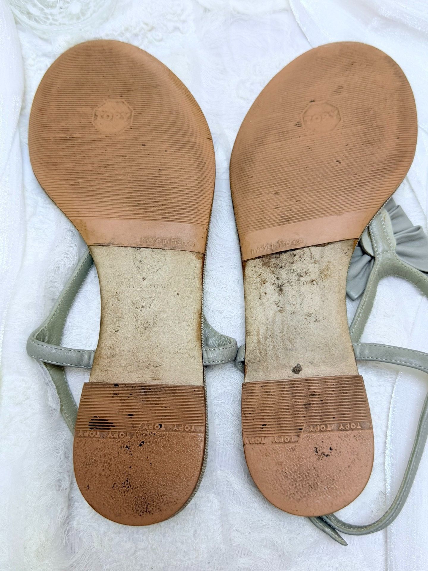 Chanel Chanel Green Sandals us_7 Women Size US 7 / IT 37 - 5 Thumbnail