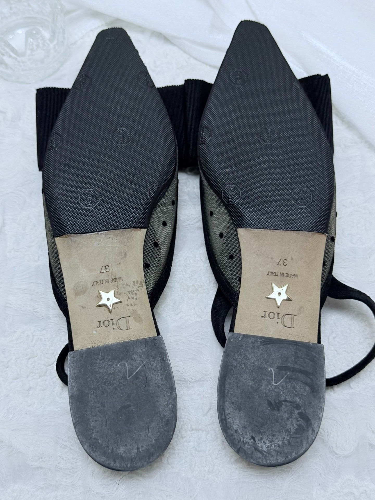 Dior Dior Black Sandals us_7 Women Size US 7 / IT 37 - 7 Thumbnail