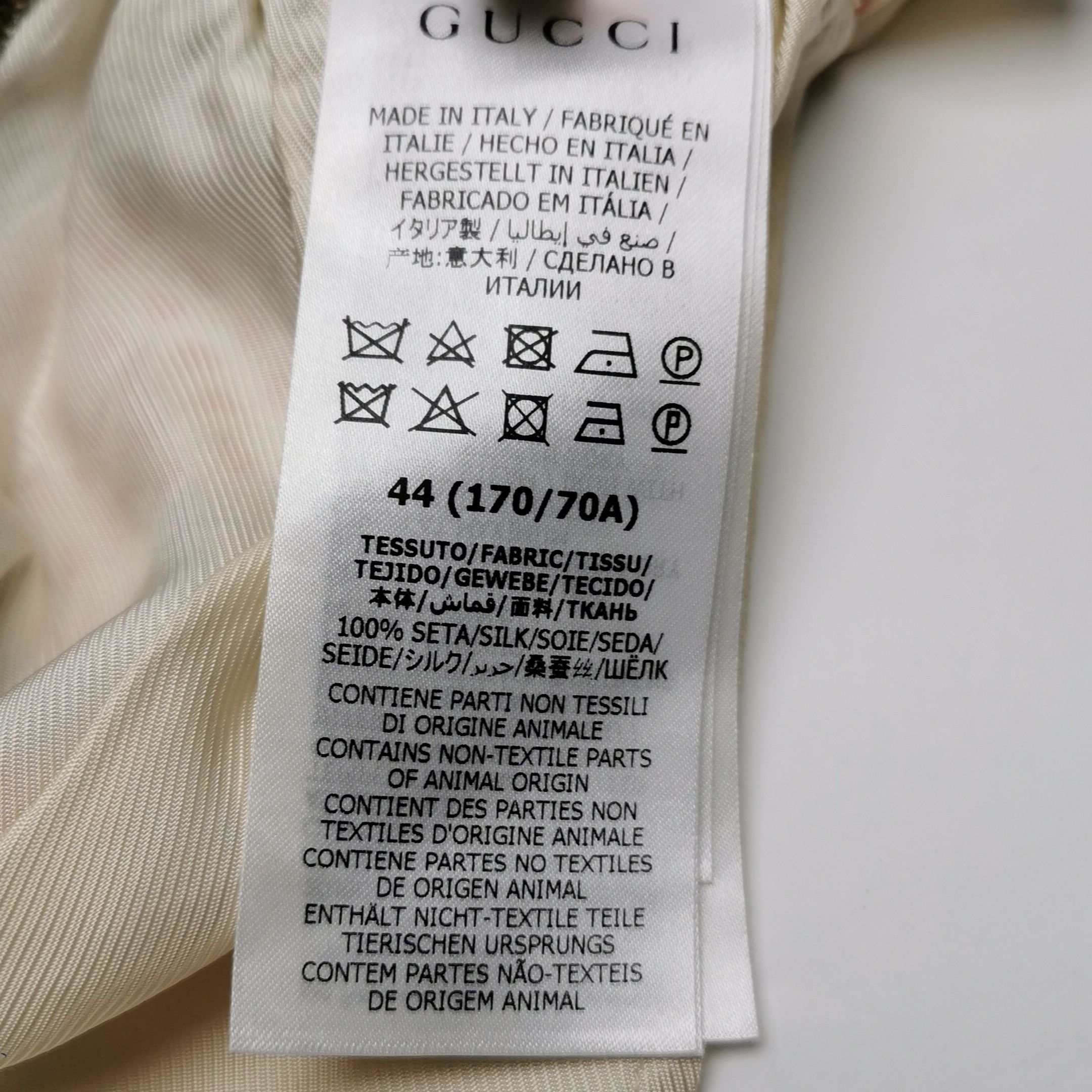 Gucci Gucci GG Apple Print Silk Shorts Size 28 Size US 28 / EU 44 - 8 Thumbnail