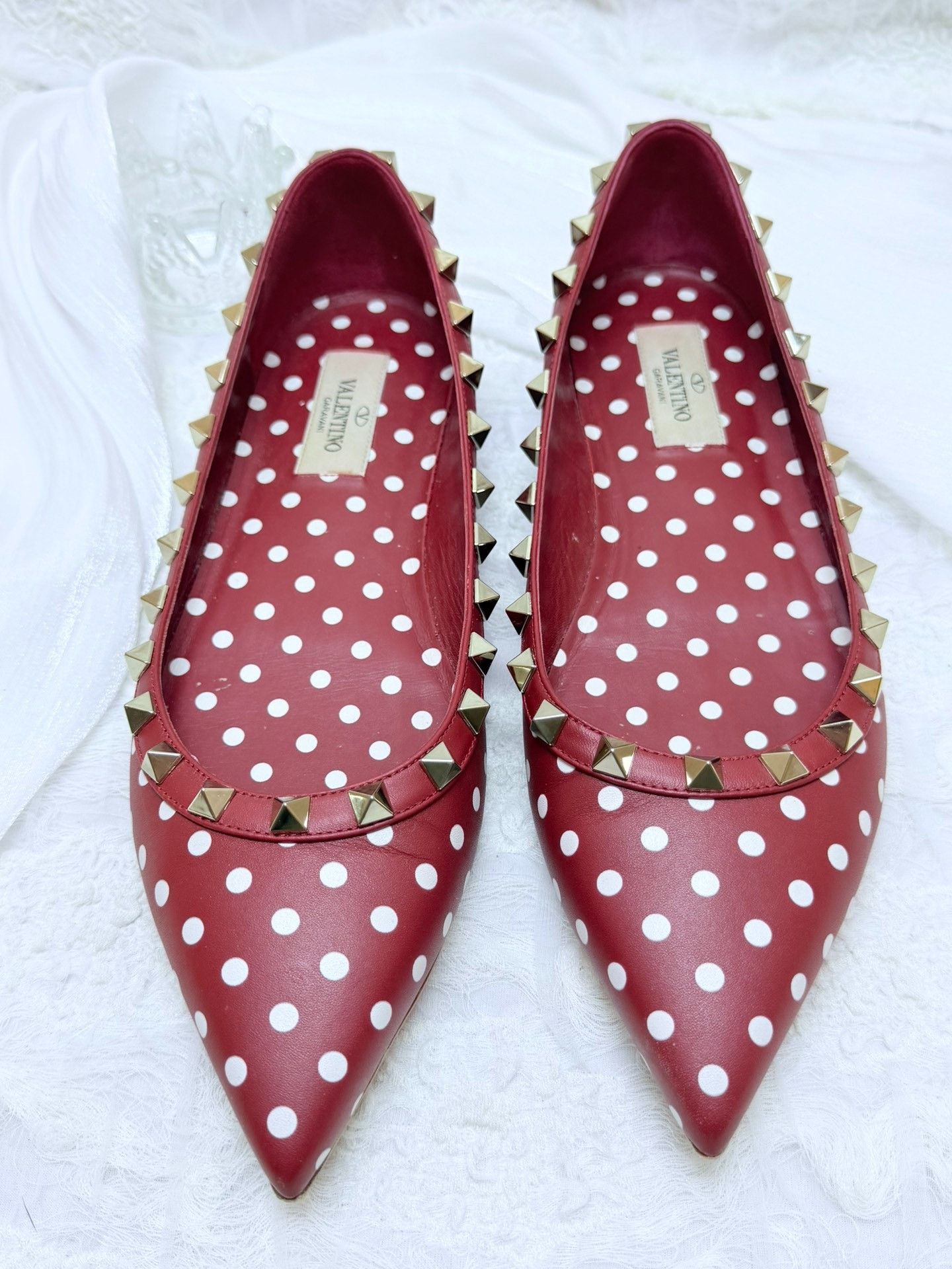 Valentino Valentino Red Lowtop Sneakers us_7 Women Size US 7 / IT 37 - 3 Thumbnail