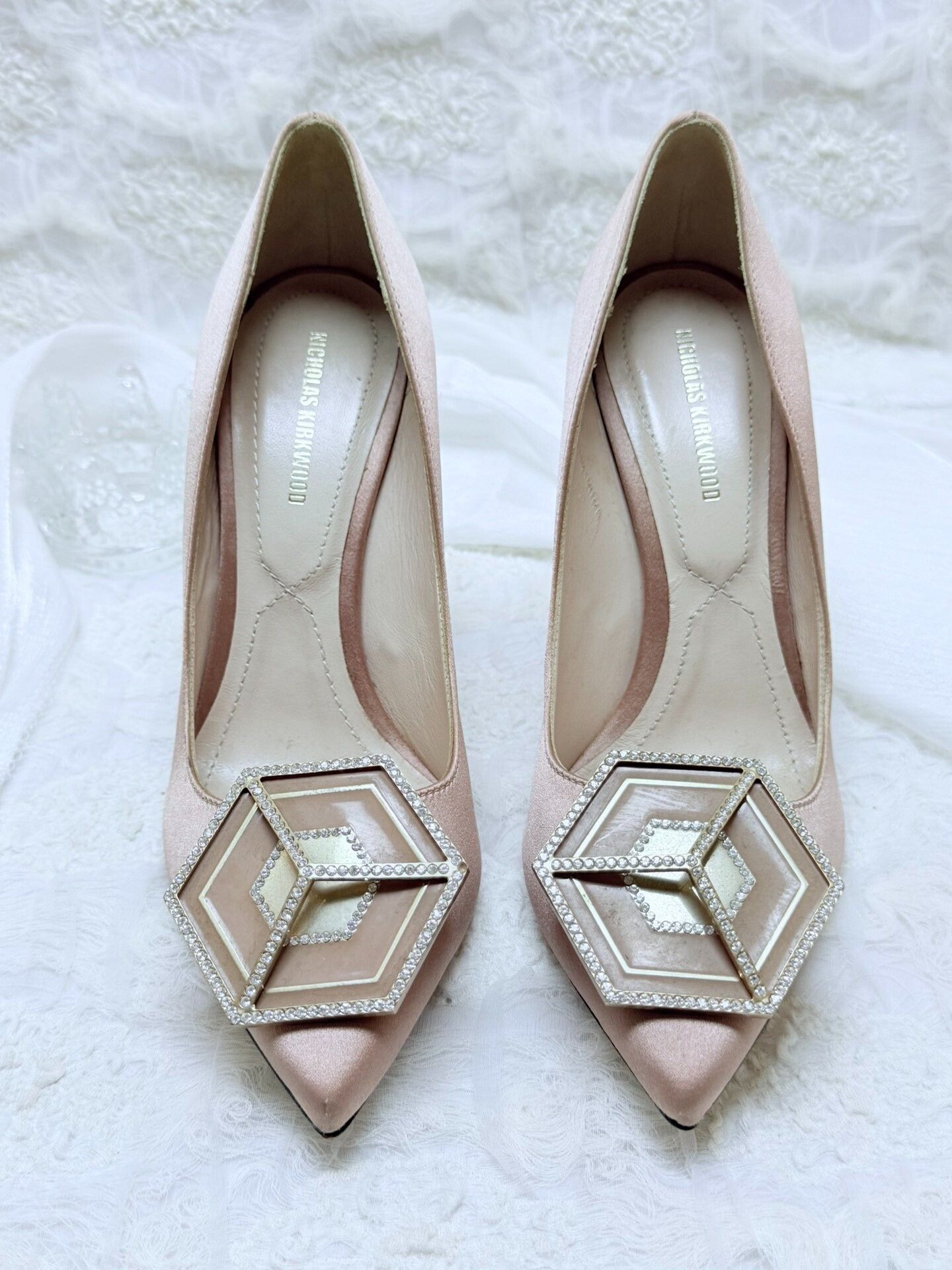 Nicholas Kirkwood Nicholas Kirkwood Pink Sandals us_7 Women Size US 7 / IT 37 - 3 Thumbnail