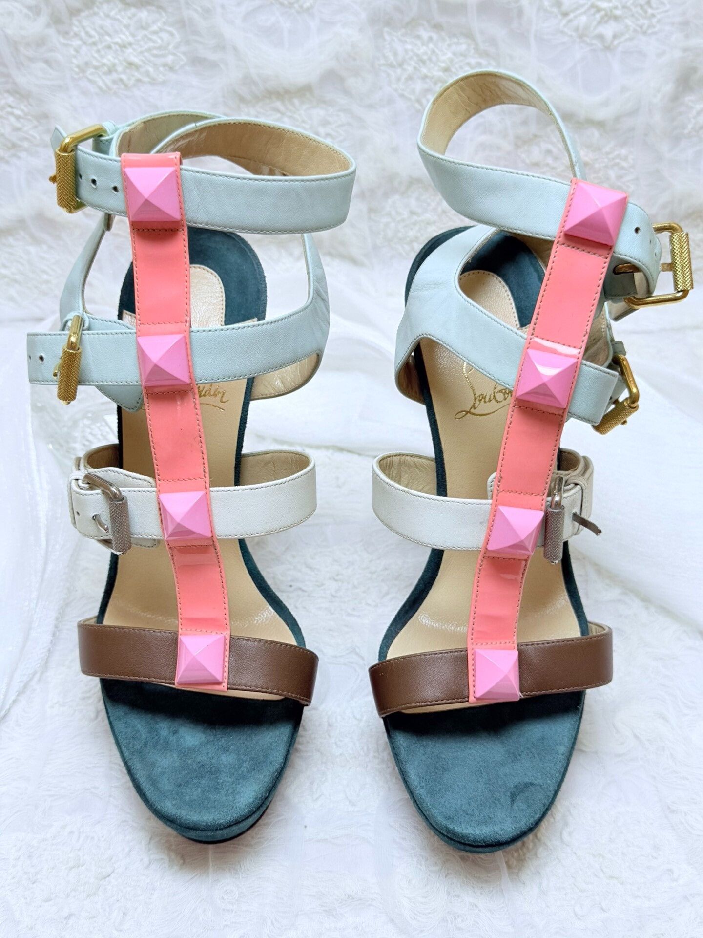 Christian Louboutin Christian Louboutin Multi Sandals us_8-5 Women Size US 8.5 / IT 38.5 - 3 Thumbnail