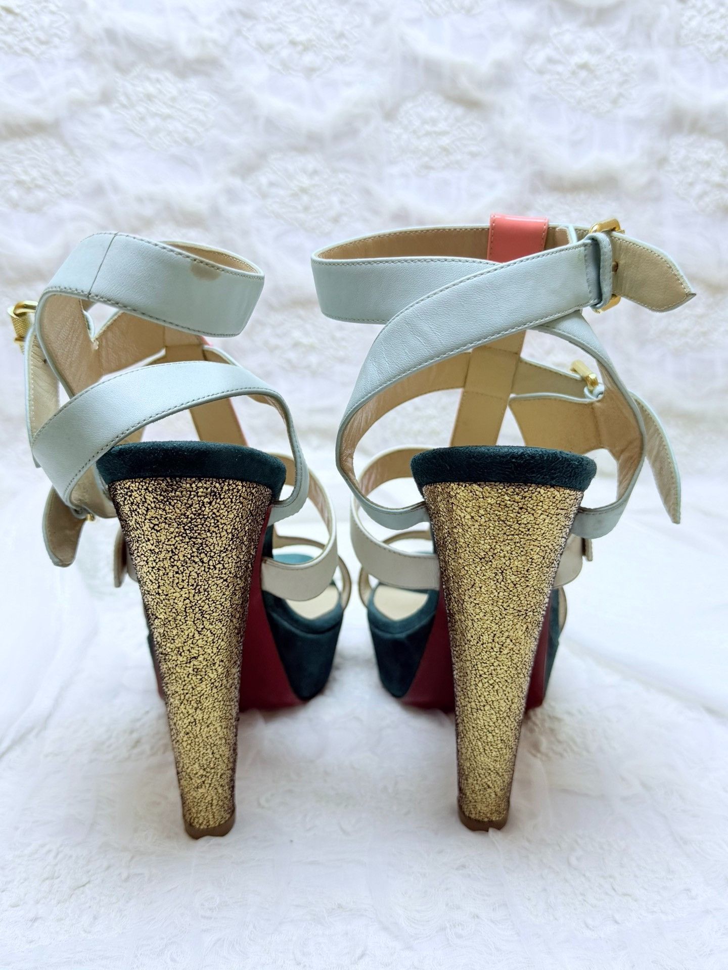 Christian Louboutin Christian Louboutin Multi Sandals us_8-5 Women Size US 8.5 / IT 38.5 - 4 Thumbnail