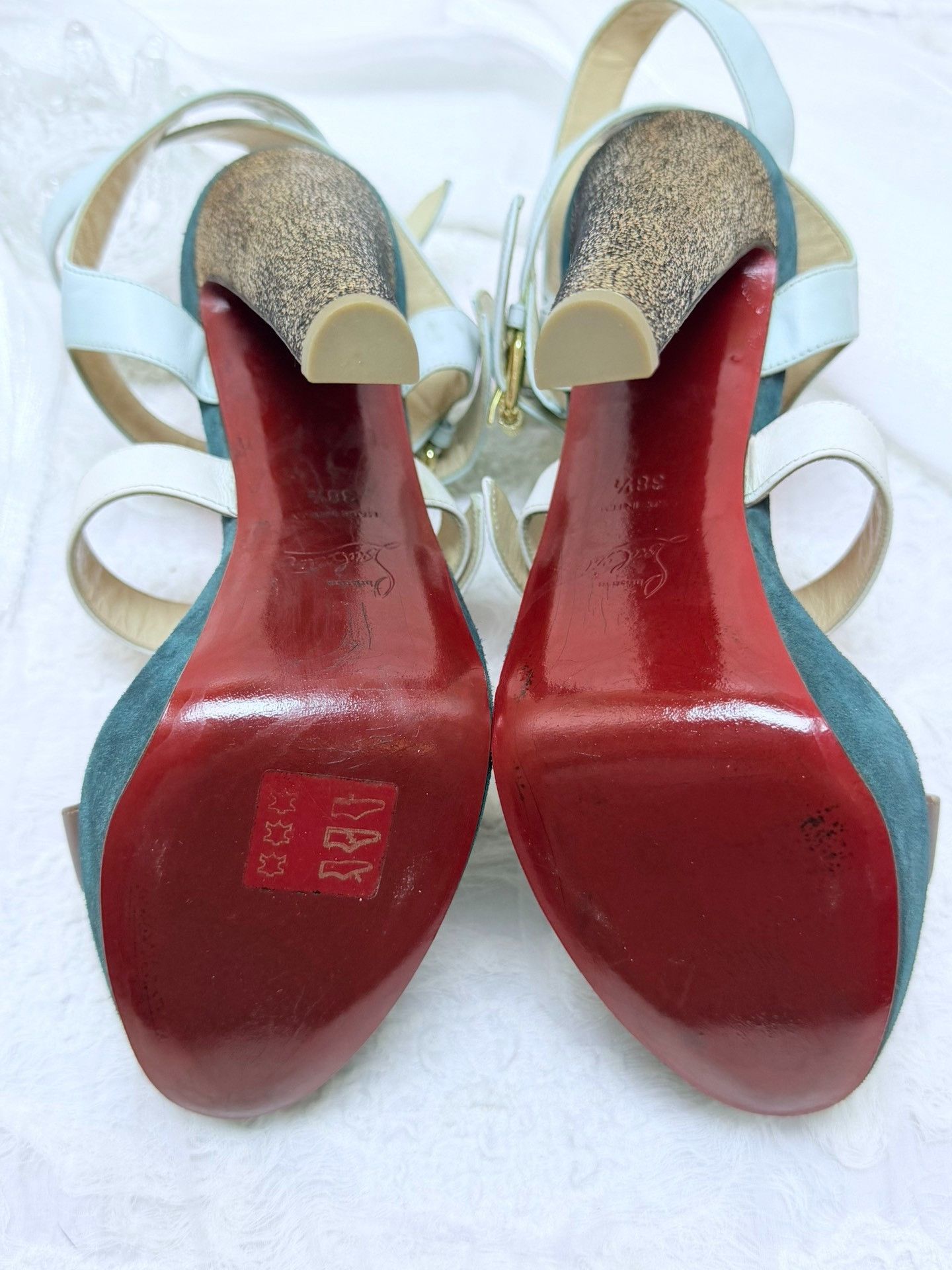 Christian Louboutin Christian Louboutin Multi Sandals us_8-5 Women Size US 8.5 / IT 38.5 - 5 Thumbnail