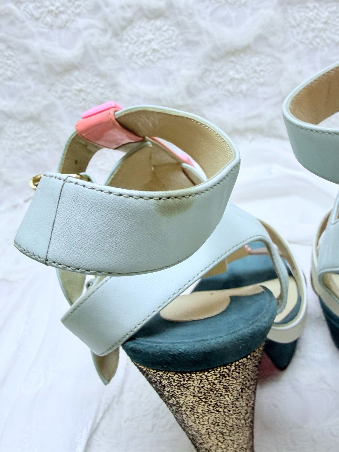Christian Louboutin Christian Louboutin Multi Sandals us_8-5 Women Size US 8.5 / IT 38.5 - 7 Thumbnail