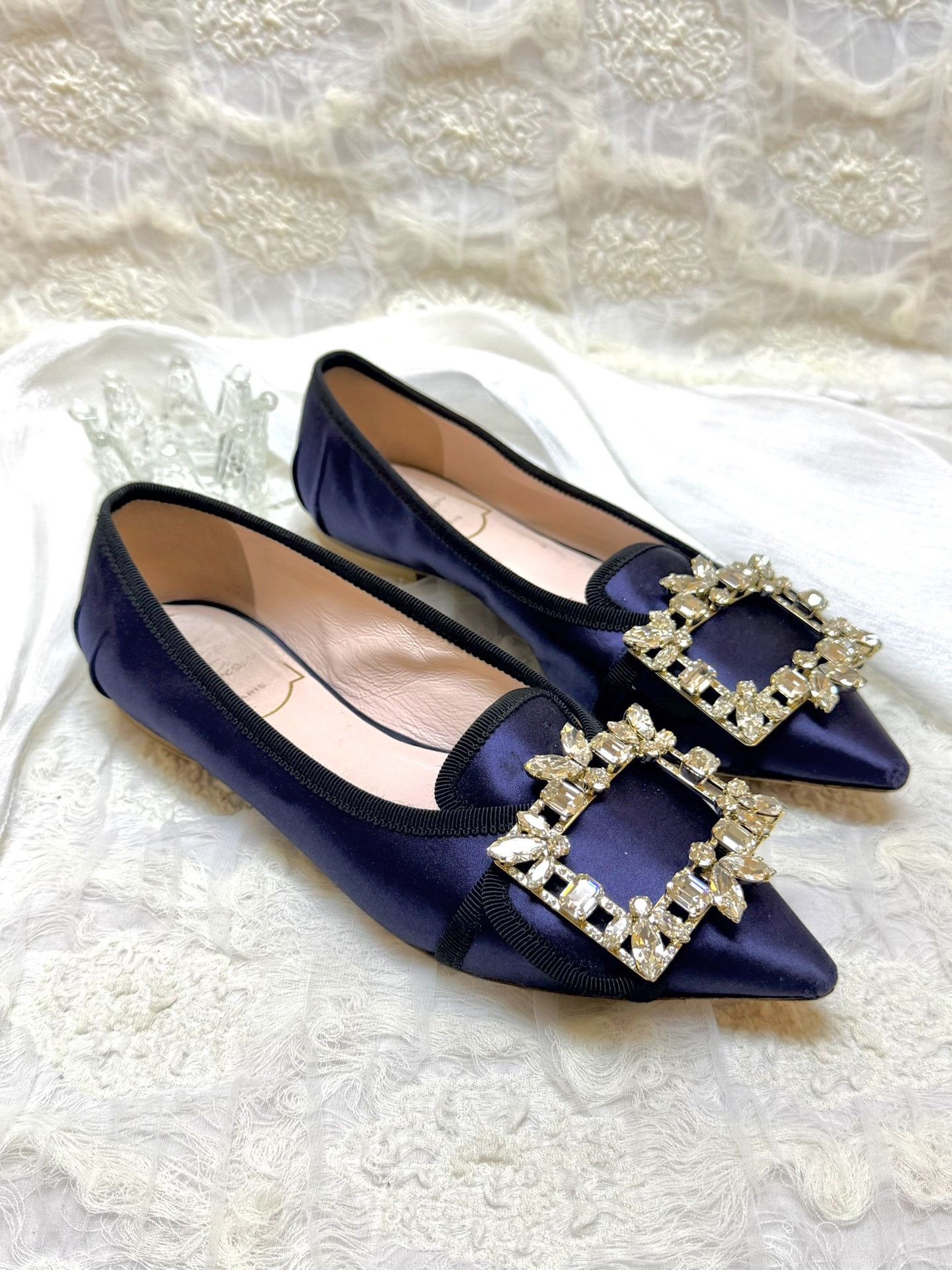 Roger Vivier Roger Vivier Retro Blue Lowtop Sneakers us_5 Women Size US 5 / IT 35 - 2 Thumbnail