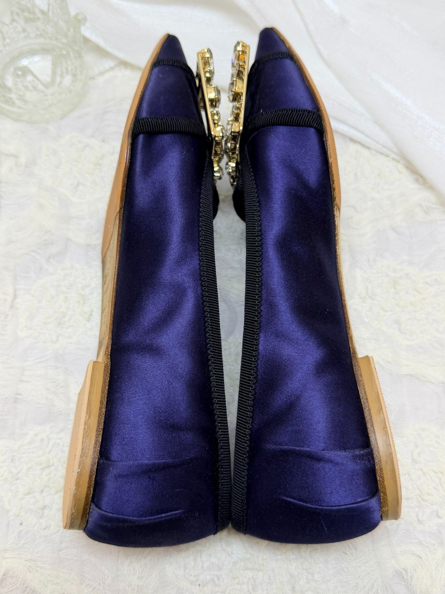 Roger Vivier Roger Vivier Retro Blue Lowtop Sneakers us_5 Women Size US 5 / IT 35 - 6 Thumbnail