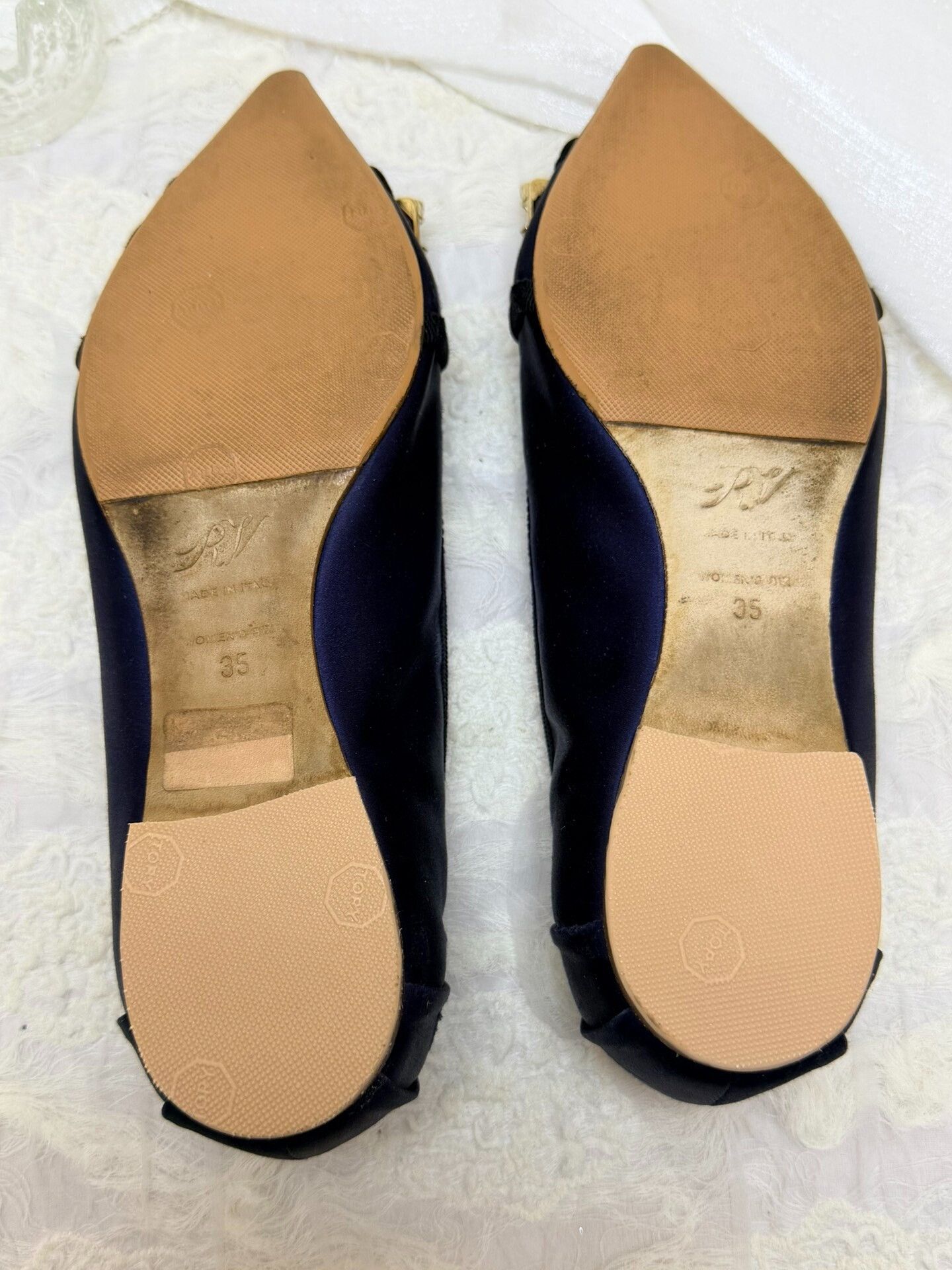 Roger Vivier Roger Vivier Retro Blue Lowtop Sneakers us_5 Women Size US 5 / IT 35 - 7 Thumbnail