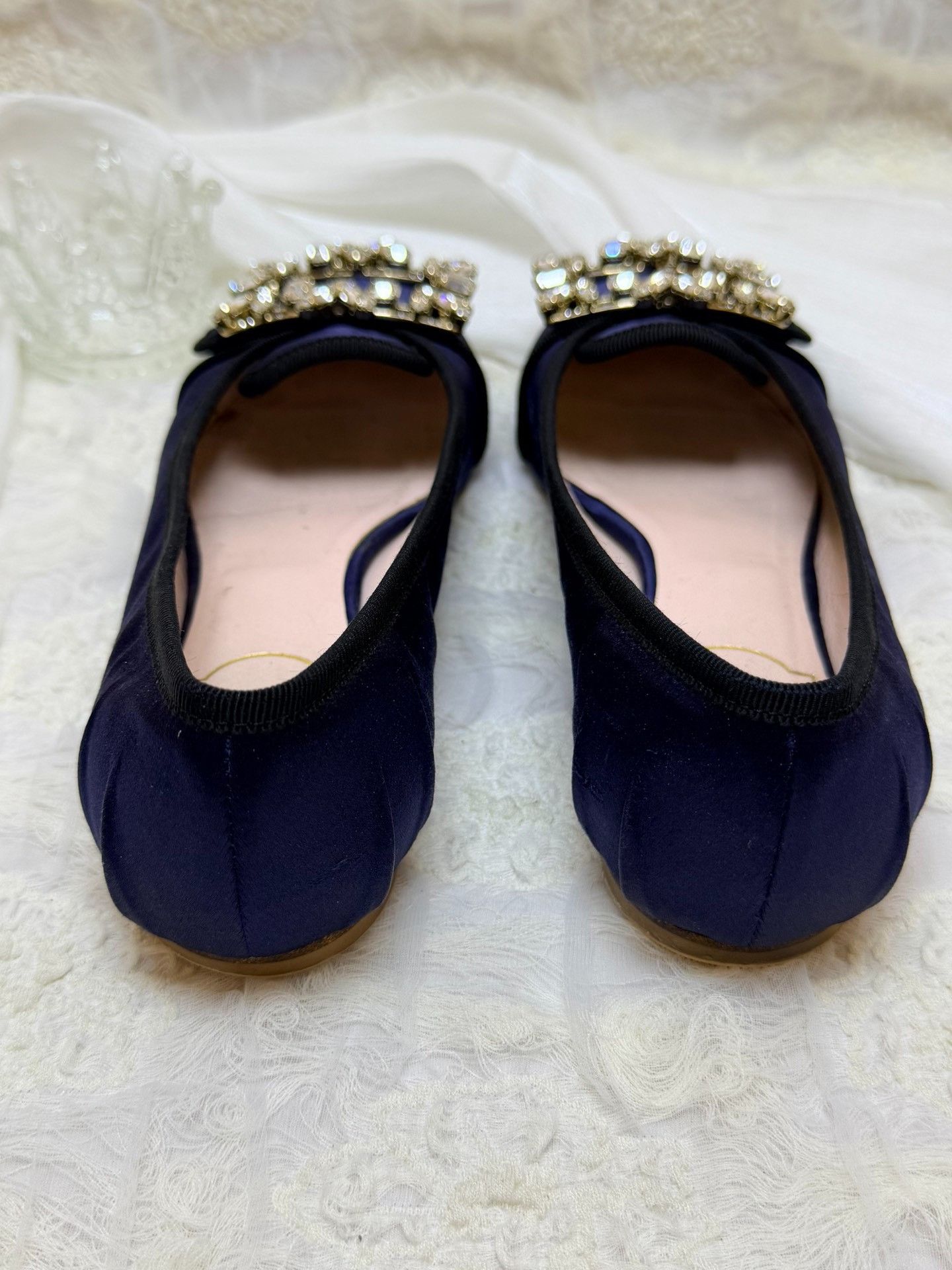 Roger Vivier Roger Vivier Retro Blue Lowtop Sneakers us_5 Women Size US 5 / IT 35 - 4 Thumbnail