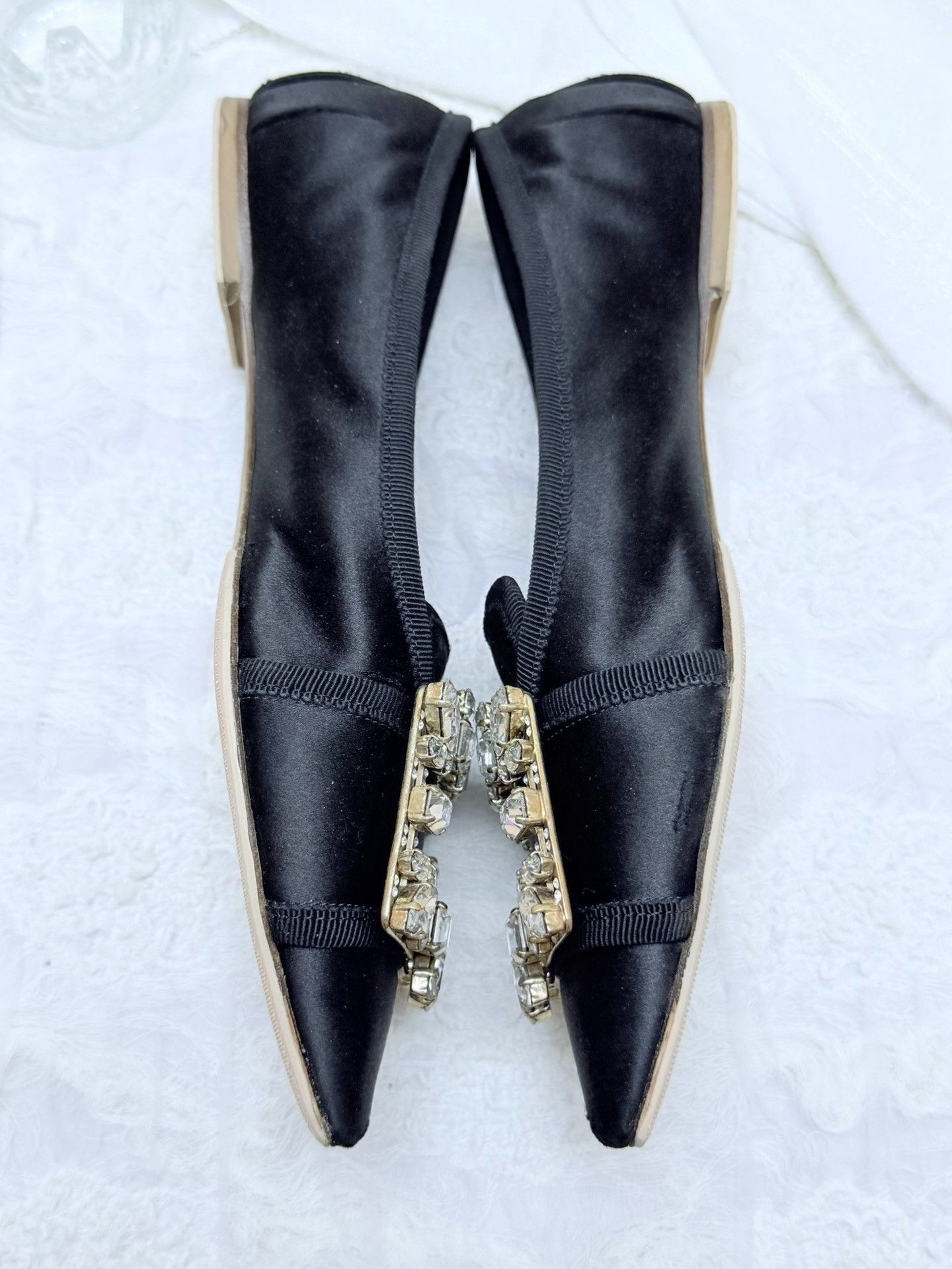 Roger Vivier Roger Vivier Retro Black Lowtop Sneakers us_5 Women Size US 5 / IT 35 - 4 Thumbnail