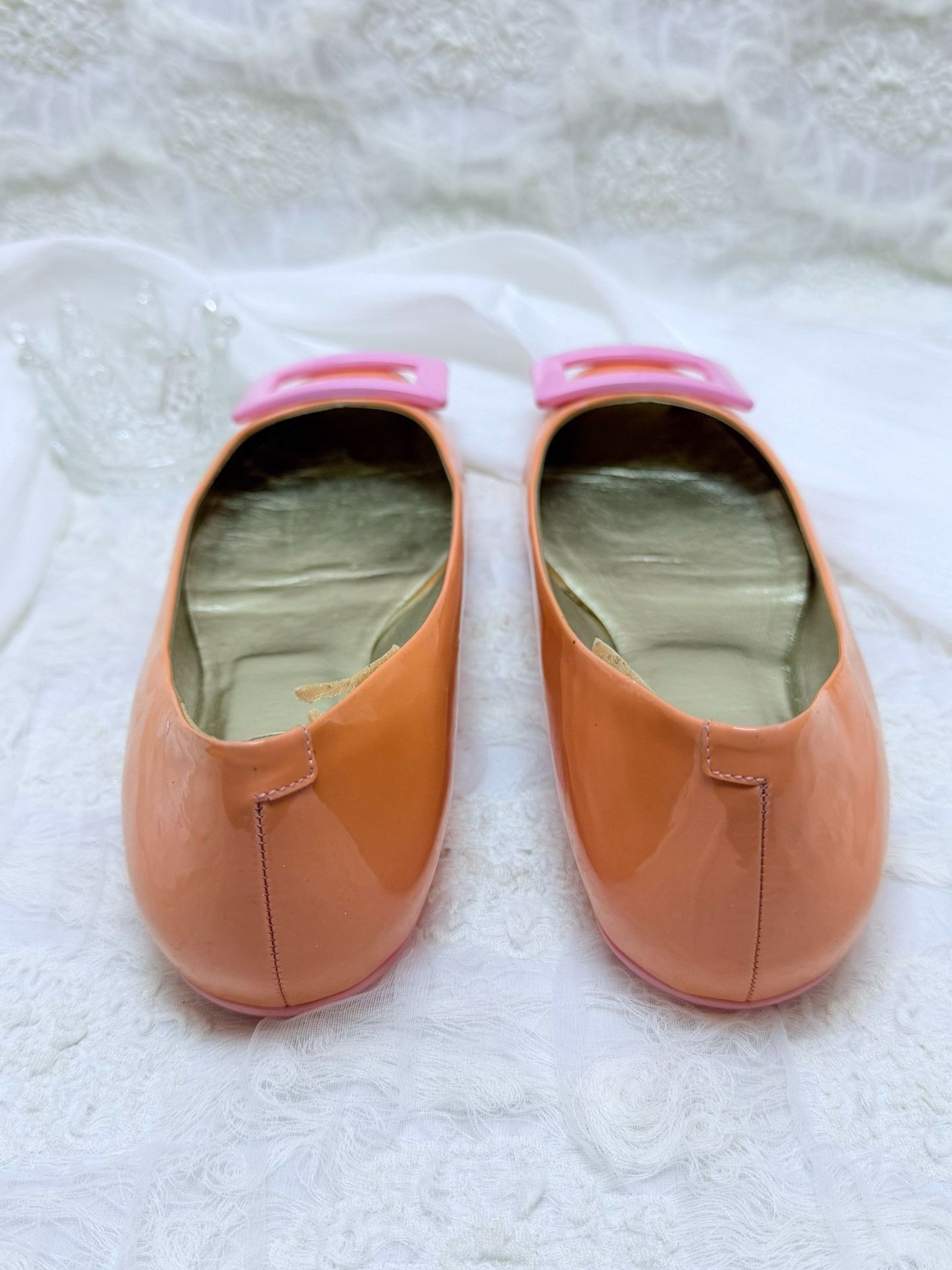 Roger Vivier Roger Vivier Retro Pink Lowtop Sneakers us_6-5 Women Size US 6.5 / IT 36.5 - 5 Thumbnail