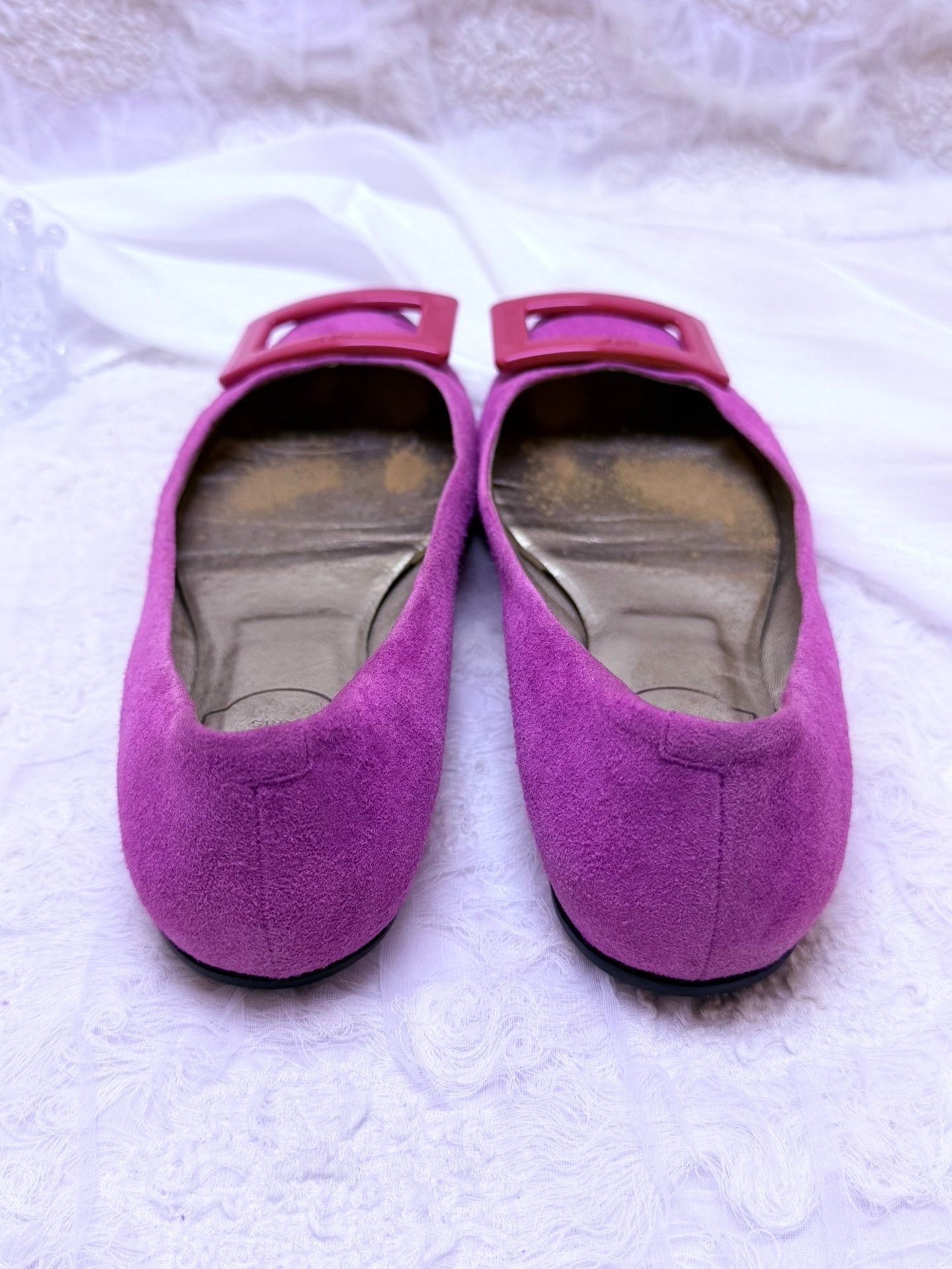 Roger Vivier Roger Vivier Retro Pink Lowtop Sneakers us_5 Women Size US 5 / IT 35 - 4 Thumbnail
