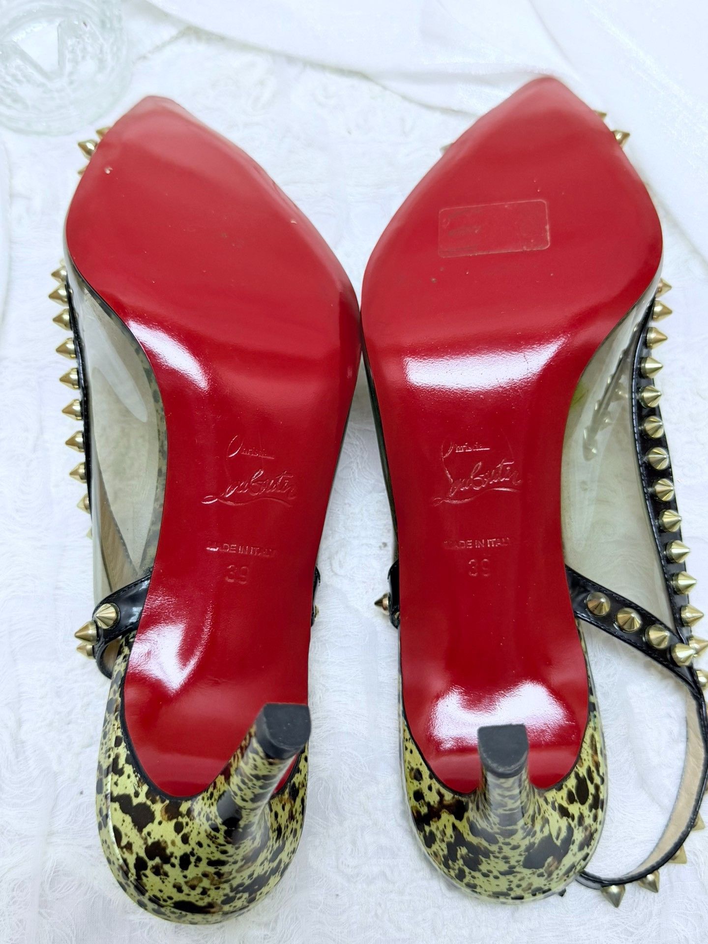 Christian Louboutin Christian Louboutin Limited Yellow Lowtop Sneakers Women Size US 9 / IT 39 - 6 Thumbnail