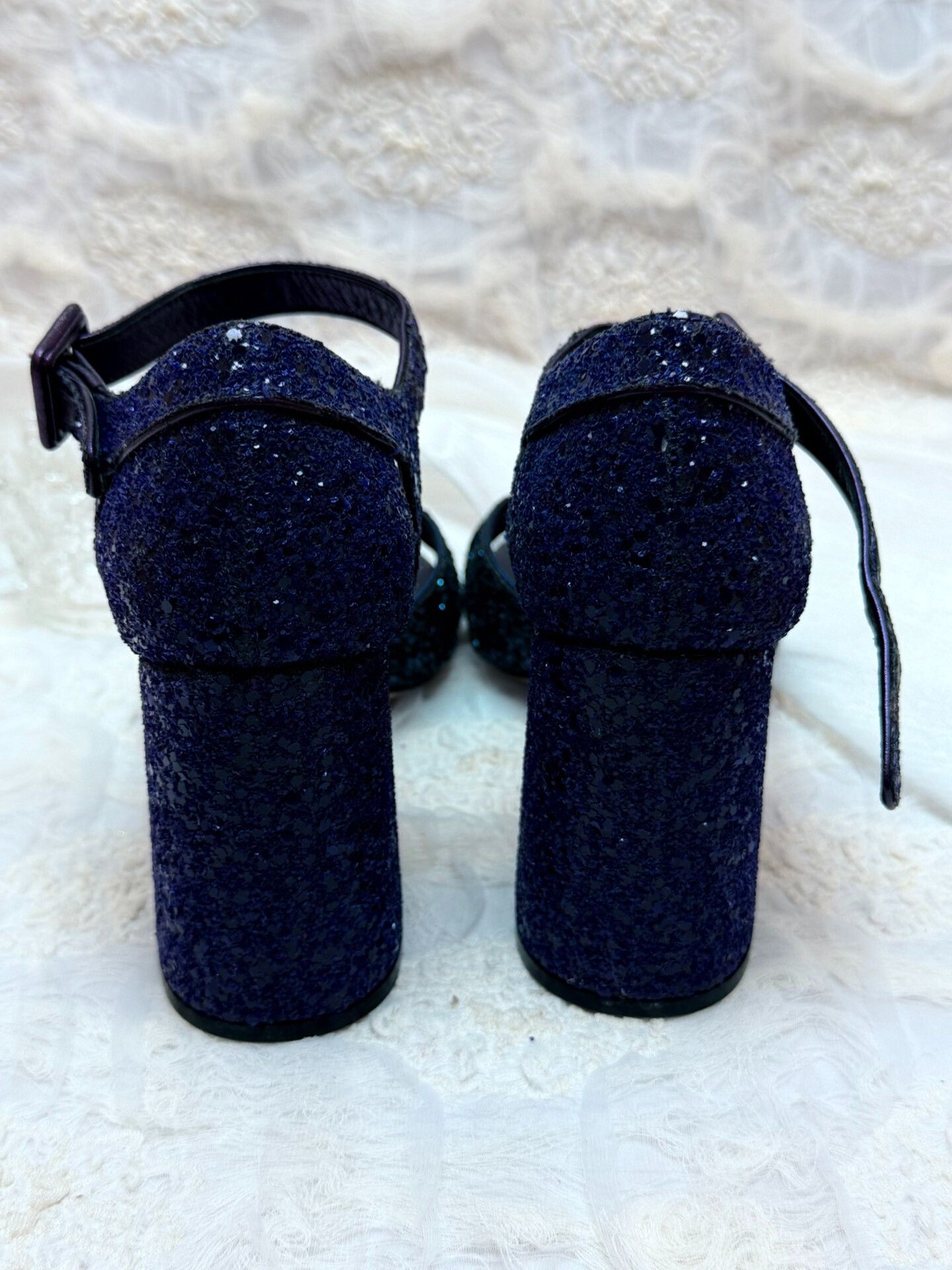 Miu Miu Miu Miu Purple Sandals us_5 Women Size US 5 / IT 35 - 4 Thumbnail