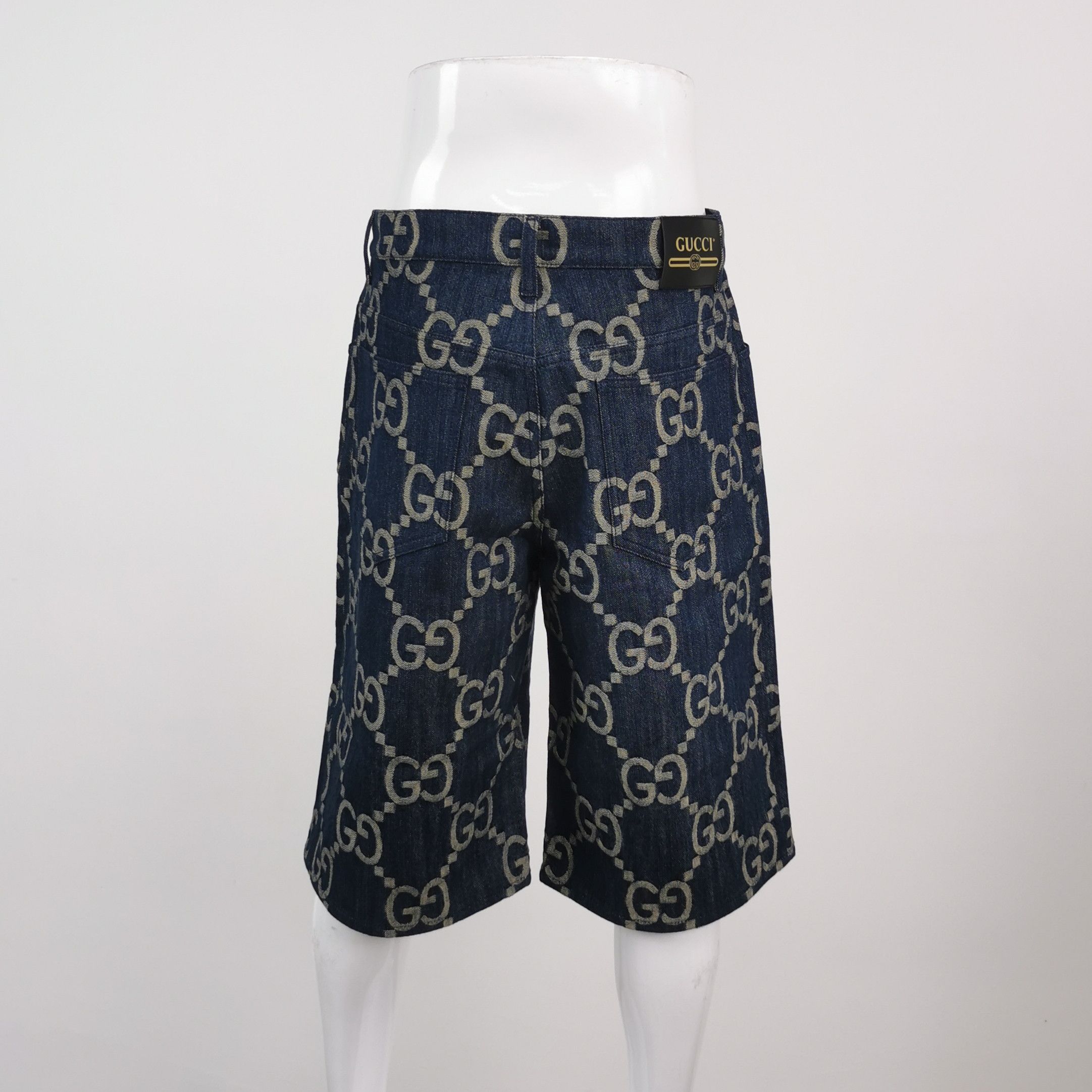 Gucci Gucci GG Monogram Denim Shorts US 32 Size US 32 / EU 48 - 2 Thumbnail