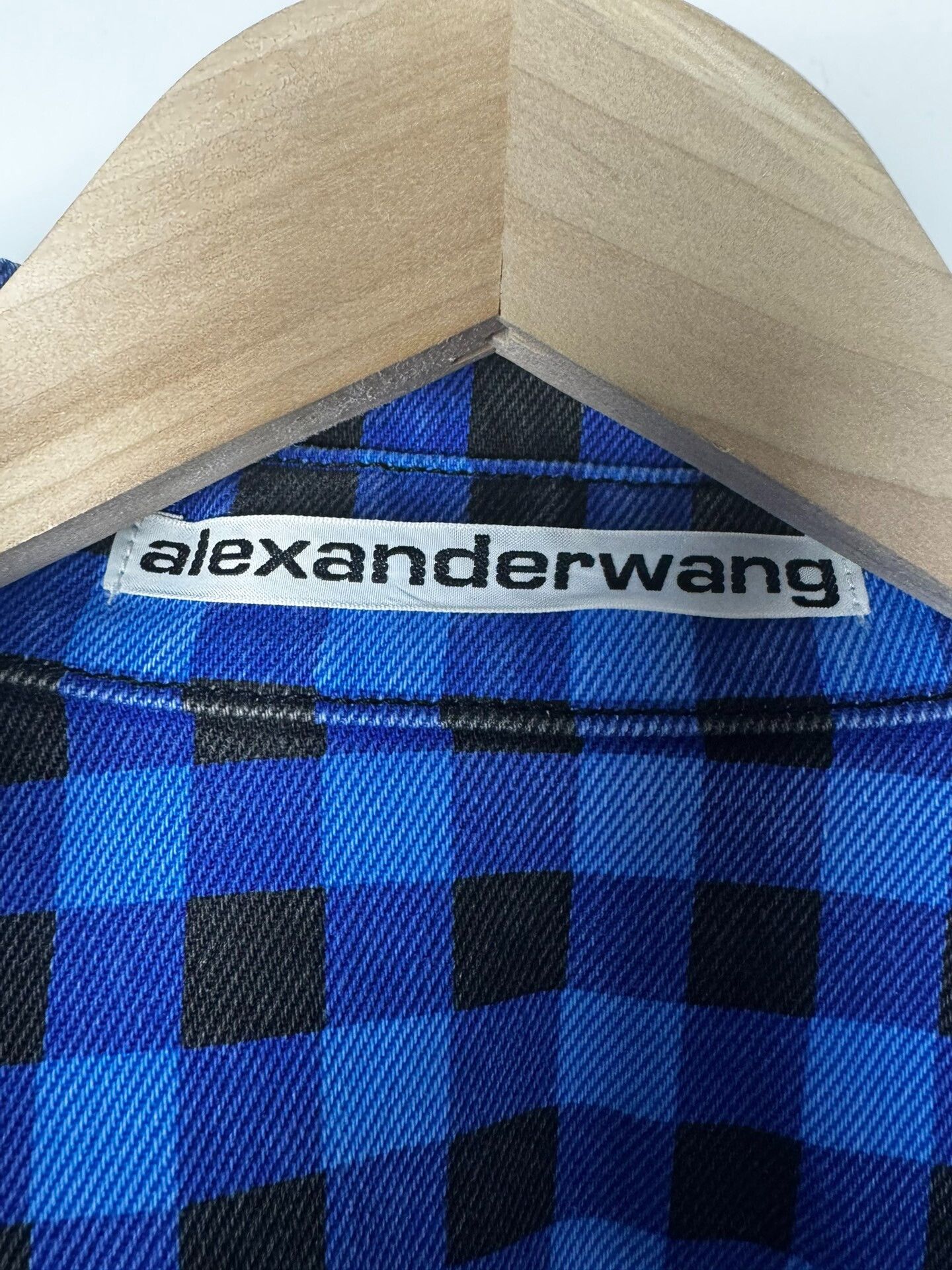 Alexander Wang Alexander Wang Plaid Blue Shirt xs Men Size US XS / EU 42 / 0 - 3 Thumbnail