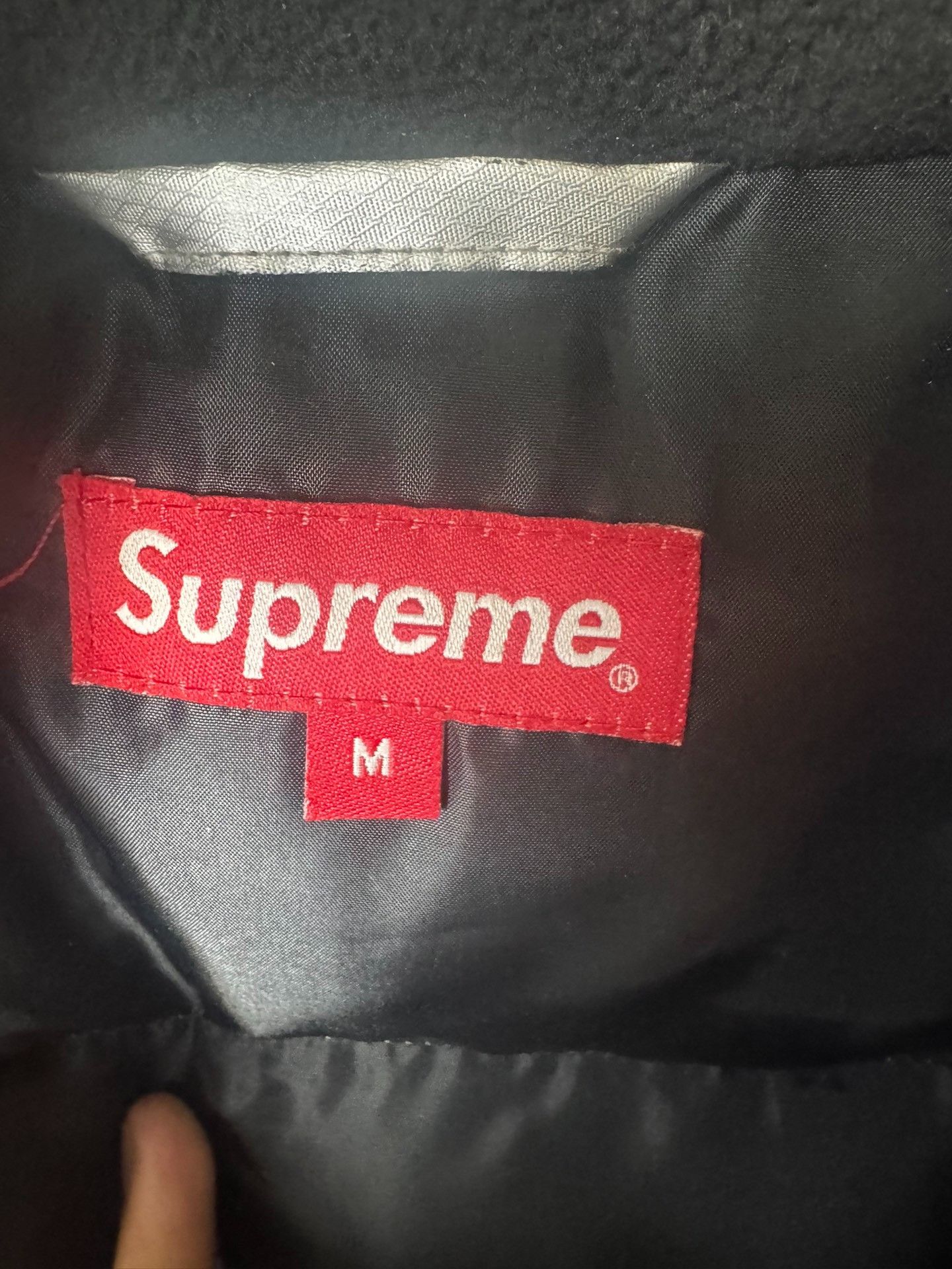 Supreme Supreme Down Rare Silver Heavy Coat m Men Size US M / EU 48-50 / 2 - 3 Thumbnail