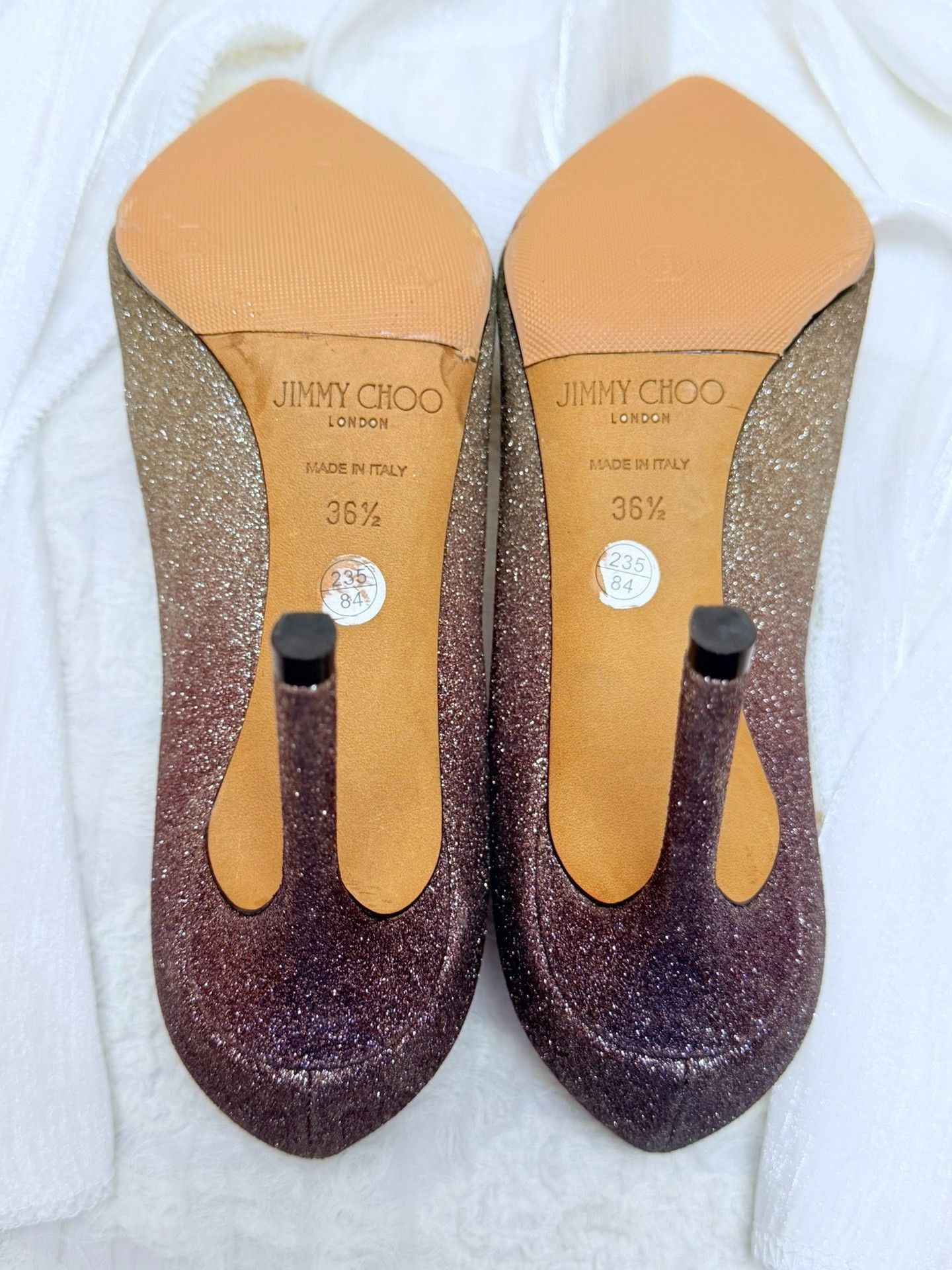Jimmy Choo Jimmy Choo Tie-Dye Gradient Multi Lowtop Sneakers Women Size US 6.5 / IT 36.5 - 6 Thumbnail