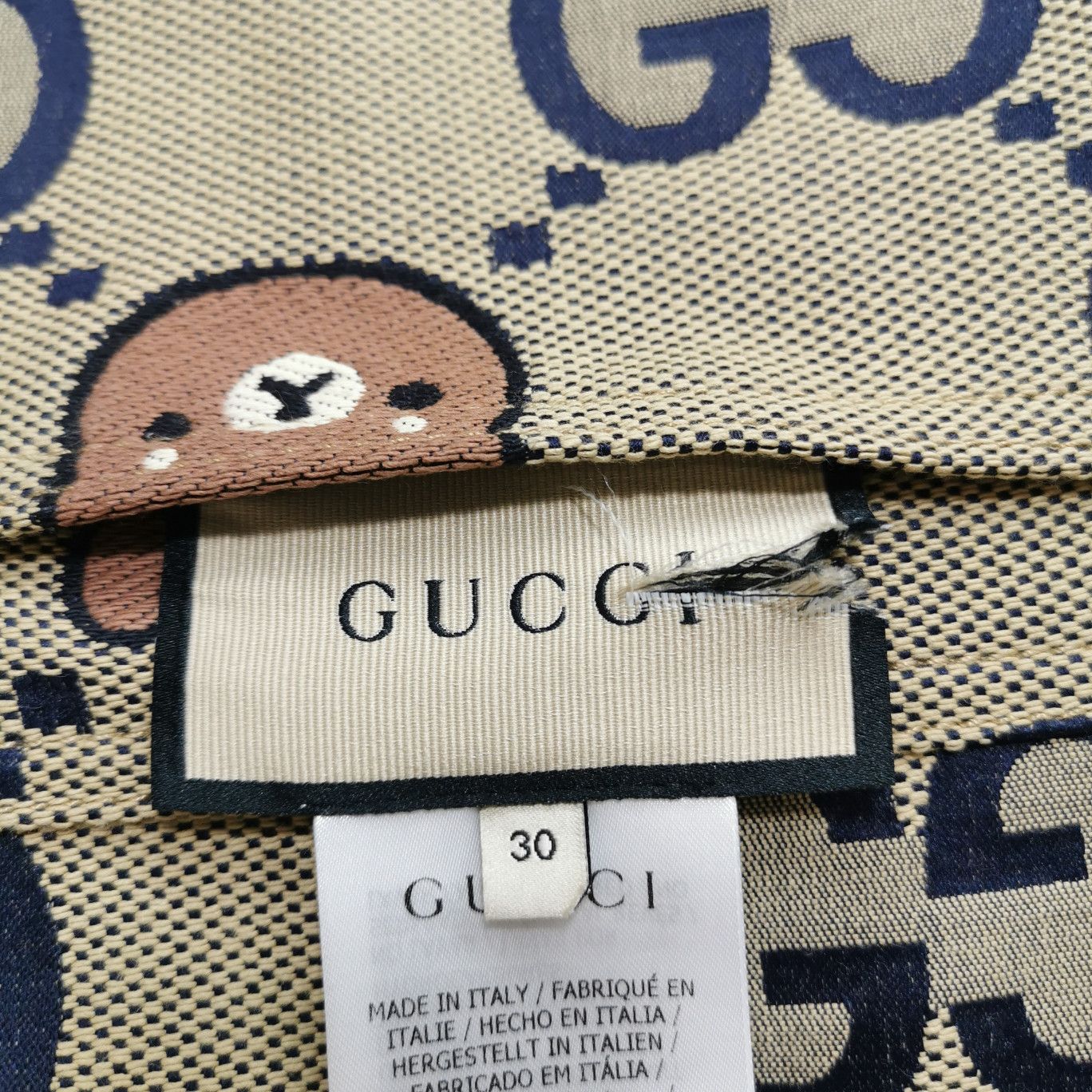 Gucci Gucci Reversible GG Bear Print Shorts Size 30 Size US 30 / EU 46 - 9 Thumbnail