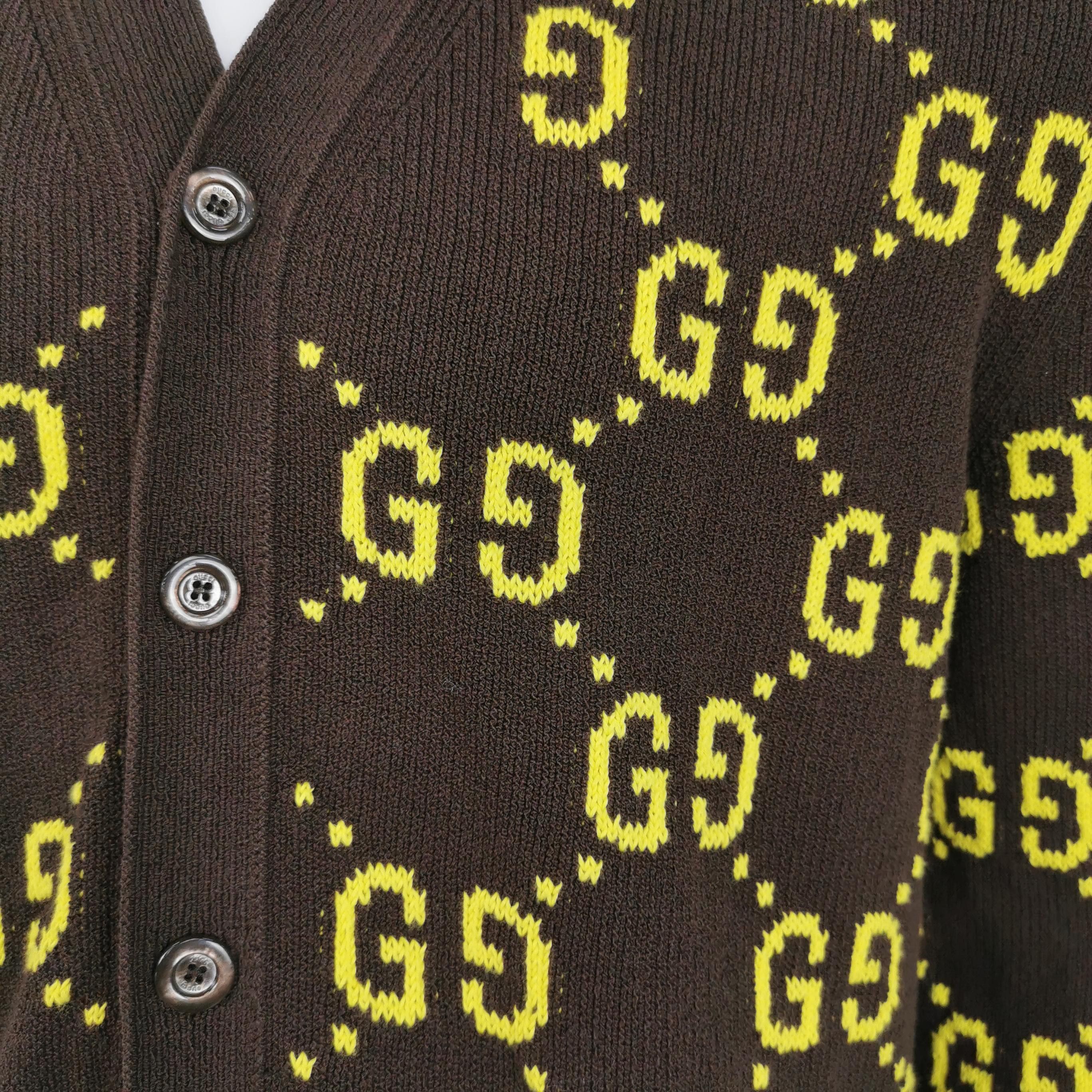 Gucci Gucci Monogram GG Knit Cardigan Size M Size US M / EU 48-50 / 2 - 3 Thumbnail