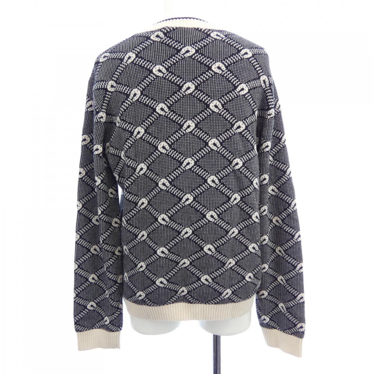 Gucci Gucci Gucci Cashmere Blend Knit Textile Tops 703112XKCCW DUTY FREE for USA Size ONE SIZE - 2 Thumbnail