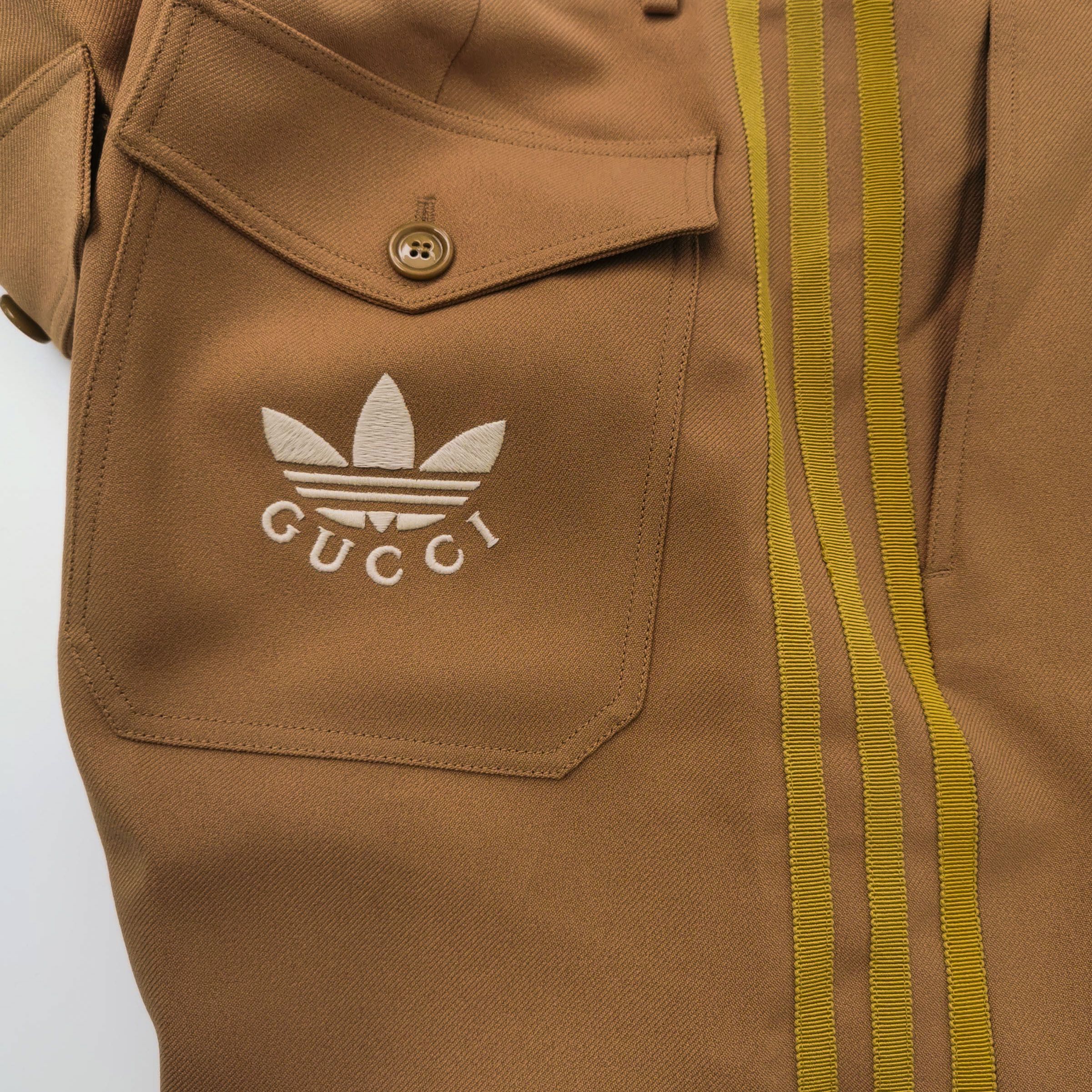 Gucci Gucci x Adidas Logo Stripe Shorts Size 48 Size US 32 / EU 48 - 3 Thumbnail