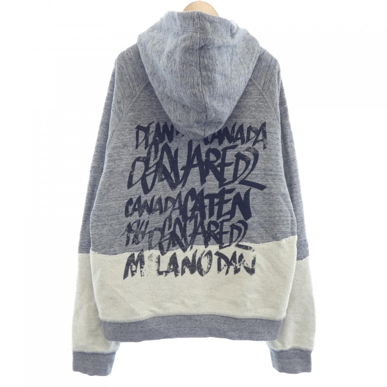 Dsquared2 Dsquared2 Dsquared2 Hoodie Textile Sweatshirts & Hoodies DUTY FREE for USA Size ONE SIZE - 2 Thumbnail
