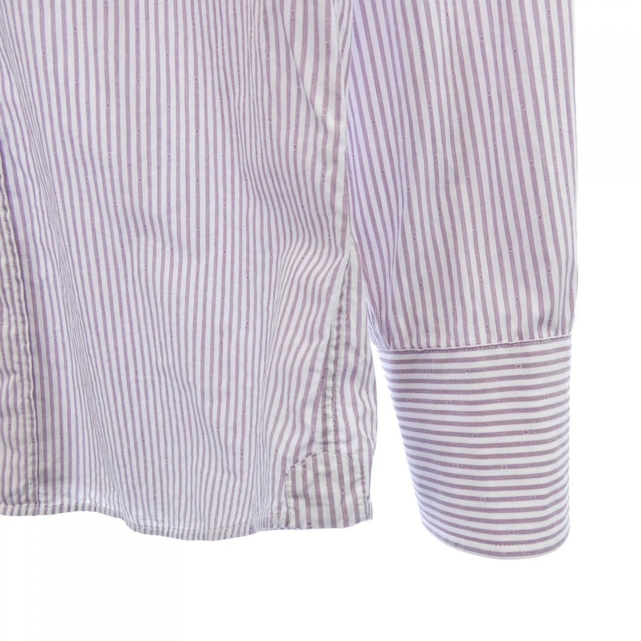 Brunello Cucinelli Brunello Cucinelli Brunello Cucinelli Cotton Shirt Textile Dress Shirt DW9236123 DUTY FREE for USA Size ONE SIZE - 6 Thumbnail
