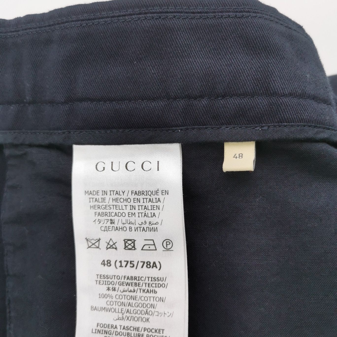 Gucci Gucci Logo Patch Cotton Shorts US 32 Size US 32 / EU 48 - 8 Thumbnail