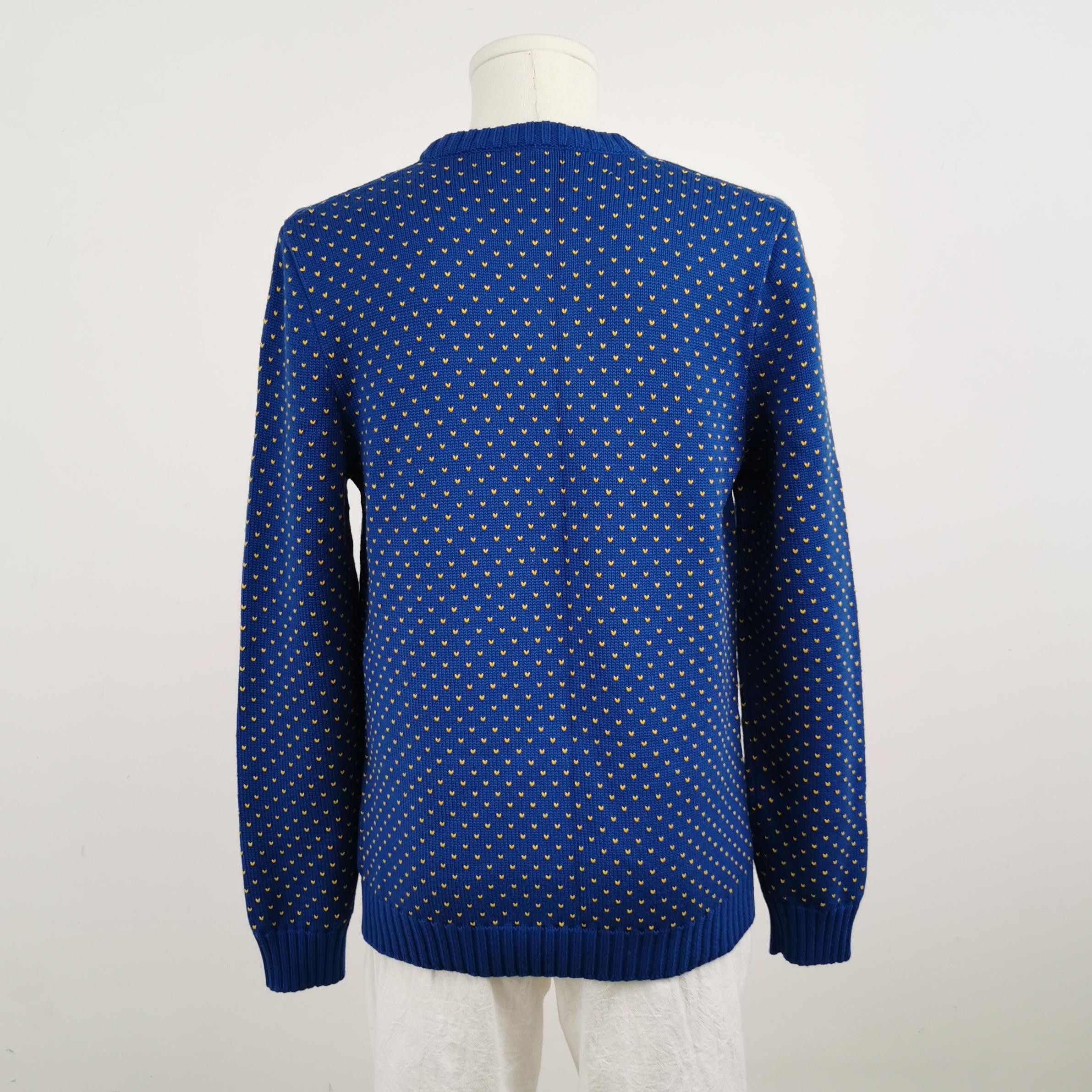 Gucci Gucci Apple Heart Cotton Wool Sweater Size S Size US S / EU 44-46 / 1 - 3 Thumbnail