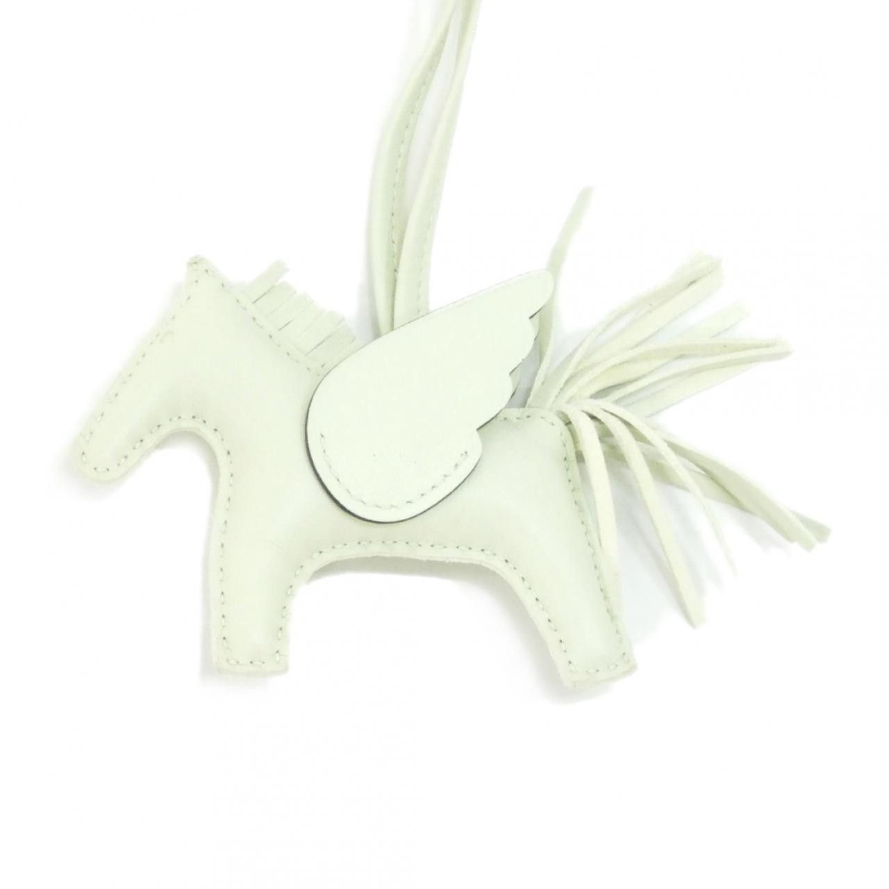 Hermes Hermes Hermes Rodeo Pegasus PM Lambskin Bag Charm Leather Charm B DUTY FREE for USA Size ONE SIZE - 2 Thumbnail