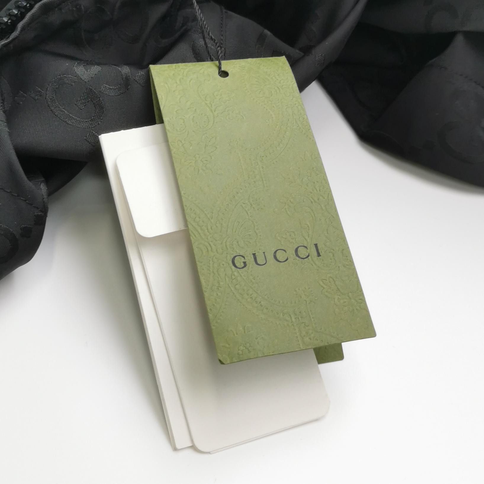 Gucci Gucci Logo Web Stripe Hooded Cape Size L Size US L / EU 52-54 / 3 - 4 Thumbnail
