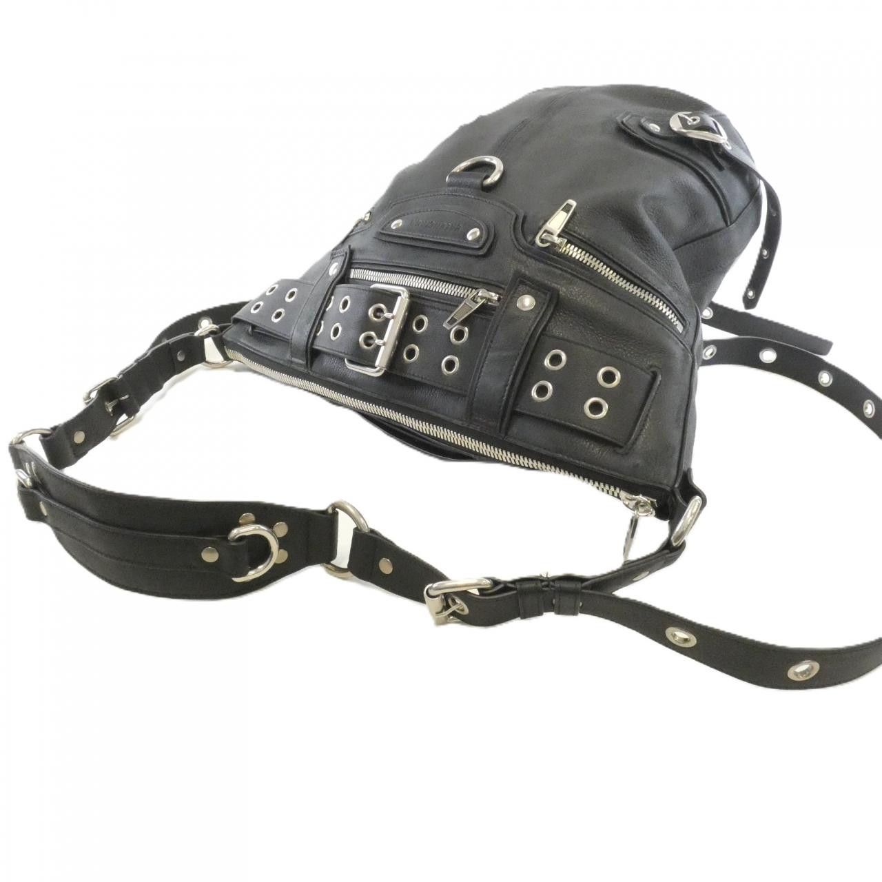 Balenciaga Balenciaga Balenciaga Leather Shoulder Bag Leather Shoulder Bag 702036210BZ DUTY FREE for USA Size ONE SIZE - 6 Thumbnail