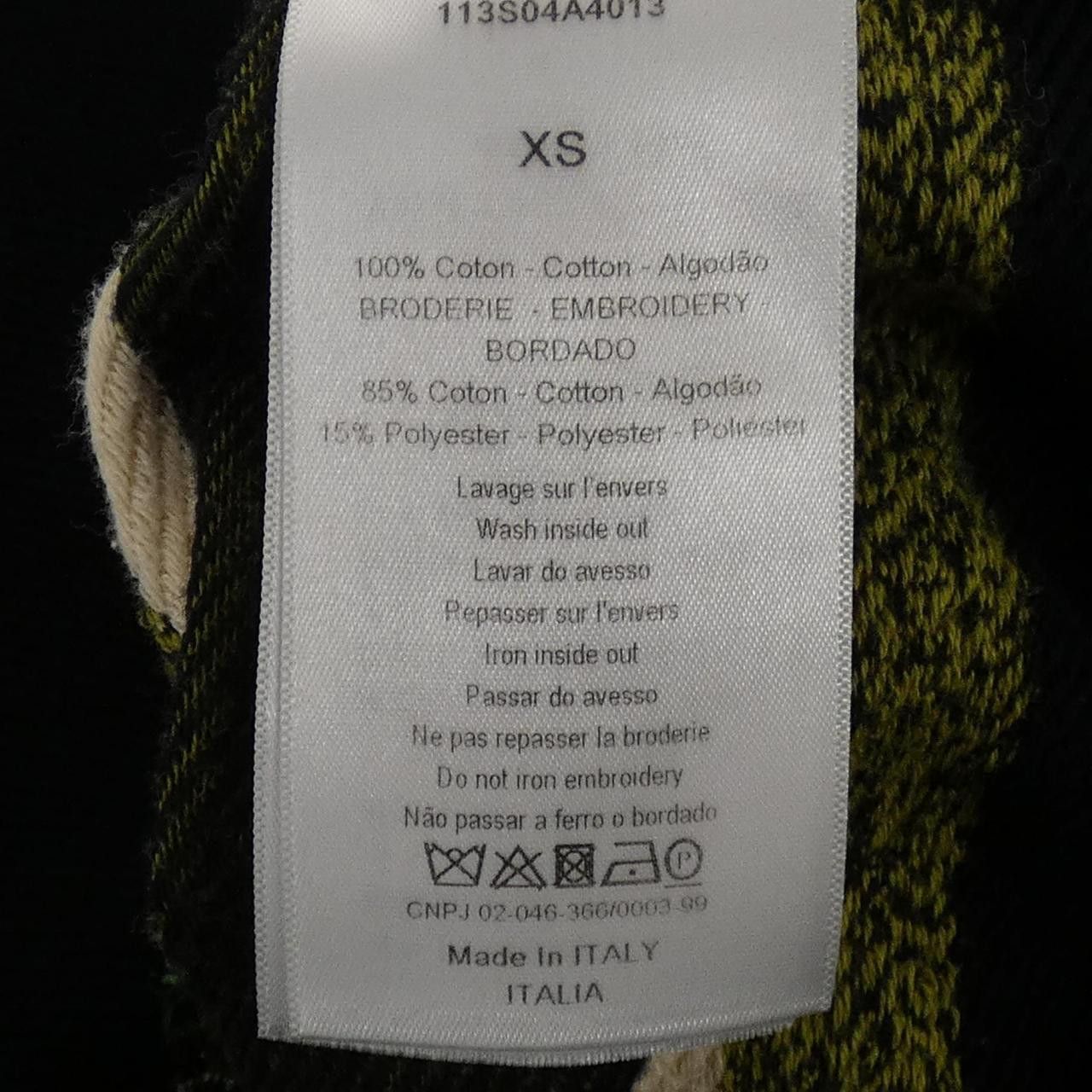 Dior Dior Christian Dior Hoodie Textile Sweatshirts & Hoodies 113S04A4013 DUTY FREE for USA Size ONE SIZE - 3 Thumbnail