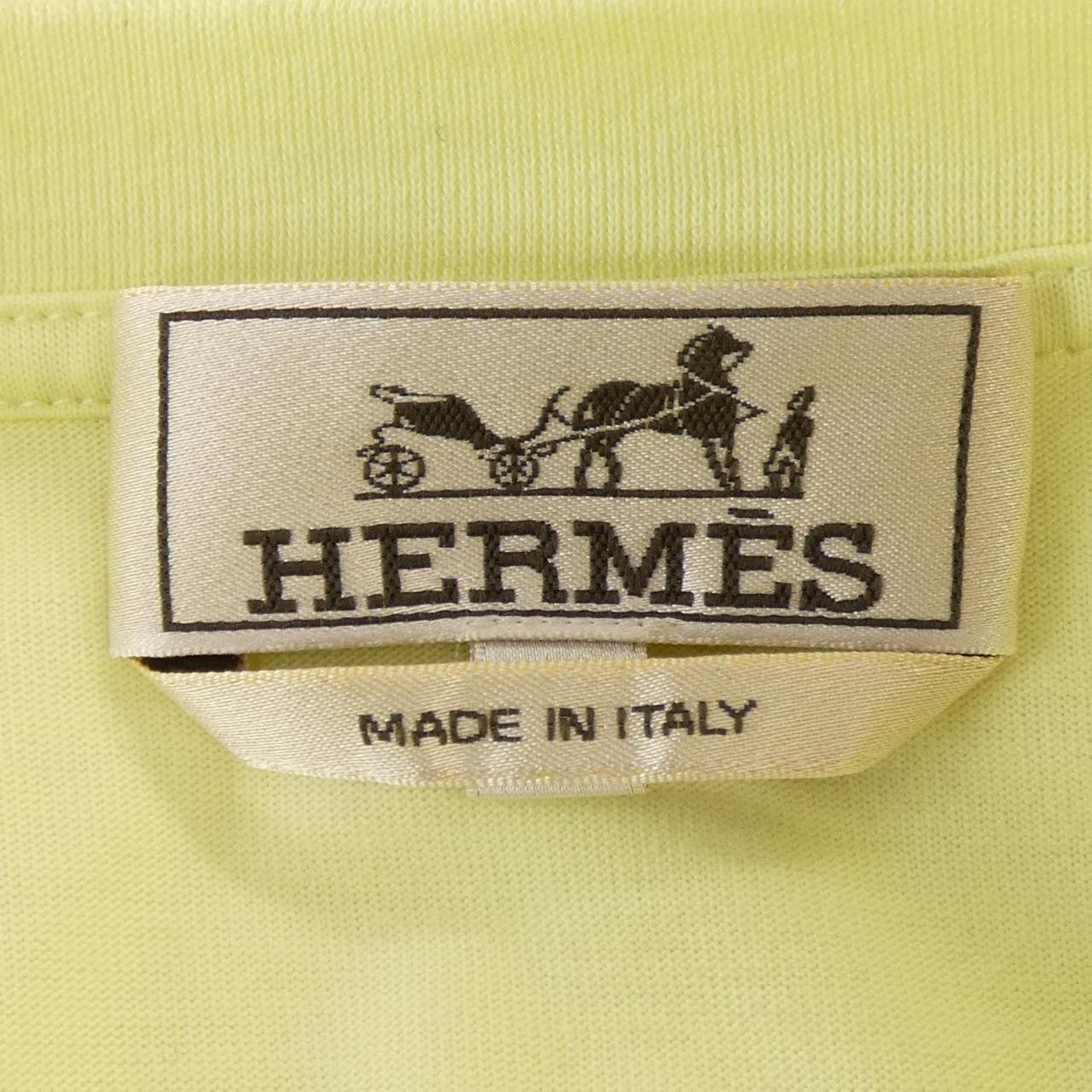 Hermes Hermes Hermes CHEVAUX EN SYMETRIE Cotton TShirt Textile T-Shirts DUTY FREE for USA Size ONE SIZE - 4 Thumbnail