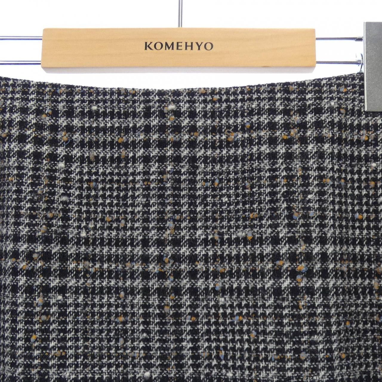 Fendi Fendi Fendi Prince of Wales Check Skirt Textile Skirts FQ7686AVJ0 DUTY FREE for USA Size ONE SIZE - 6 Thumbnail