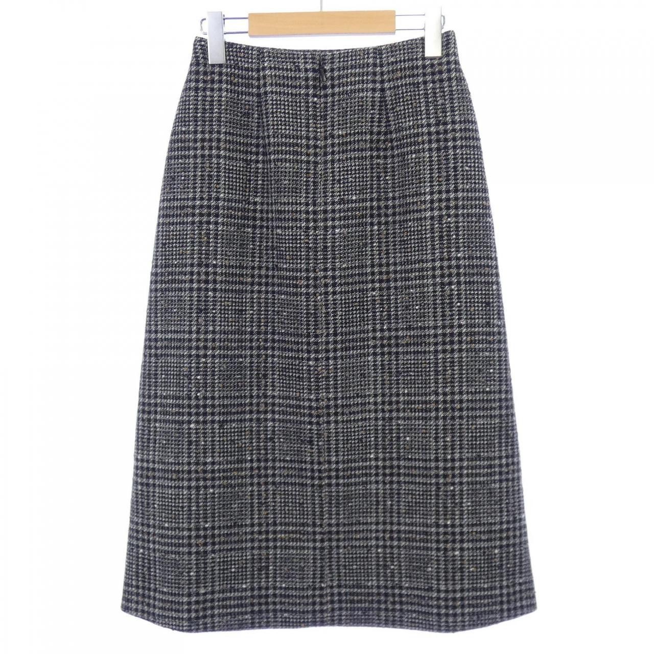 Fendi Fendi Fendi Prince of Wales Check Skirt Textile Skirts FQ7686AVJ0 DUTY FREE for USA Size ONE SIZE - 2 Thumbnail