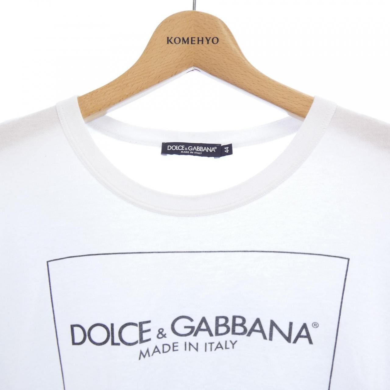 Dolce & Gabbana Dolce & Gabbana Dolce&Gabbana Cotton TShirt Textile T-Shirts G8IA8T/FH7ED DUTY FREE for USA Size ONE SIZE - 5 Thumbnail
