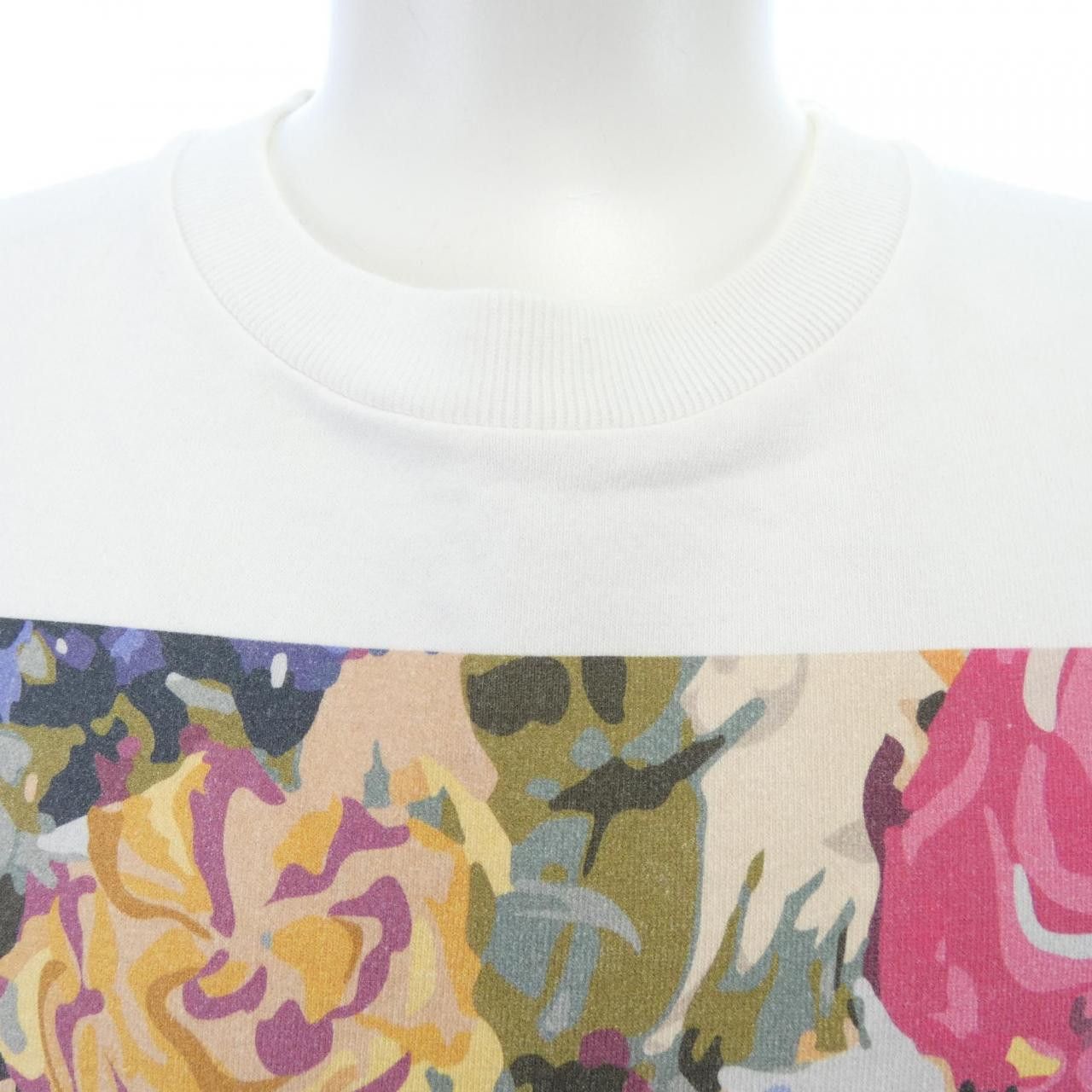 Louis Vuitton Louis Vuitton Louis Vuitton LV Flower Tapestry Print Cotton T Shirt Textile T-Shirts HNY91WNPG DUTY FREE for USA Size ONE SIZE - 5 Thumbnail