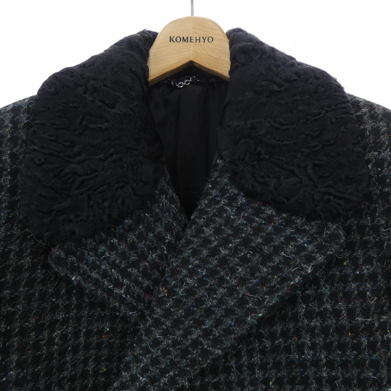 Gucci Gucci Gucci Wool Coat Textile Outerwear 322304Z4551 DUTY FREE for USA Size ONE SIZE - 5 Thumbnail