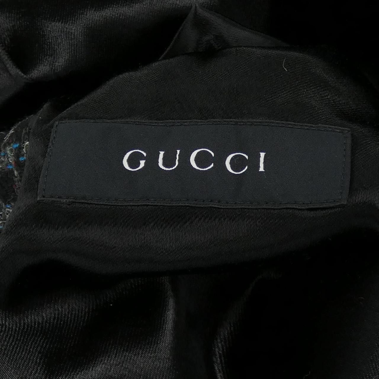 Gucci Gucci Gucci Wool Coat Textile Outerwear 322304Z4551 DUTY FREE for USA Size ONE SIZE - 4 Thumbnail