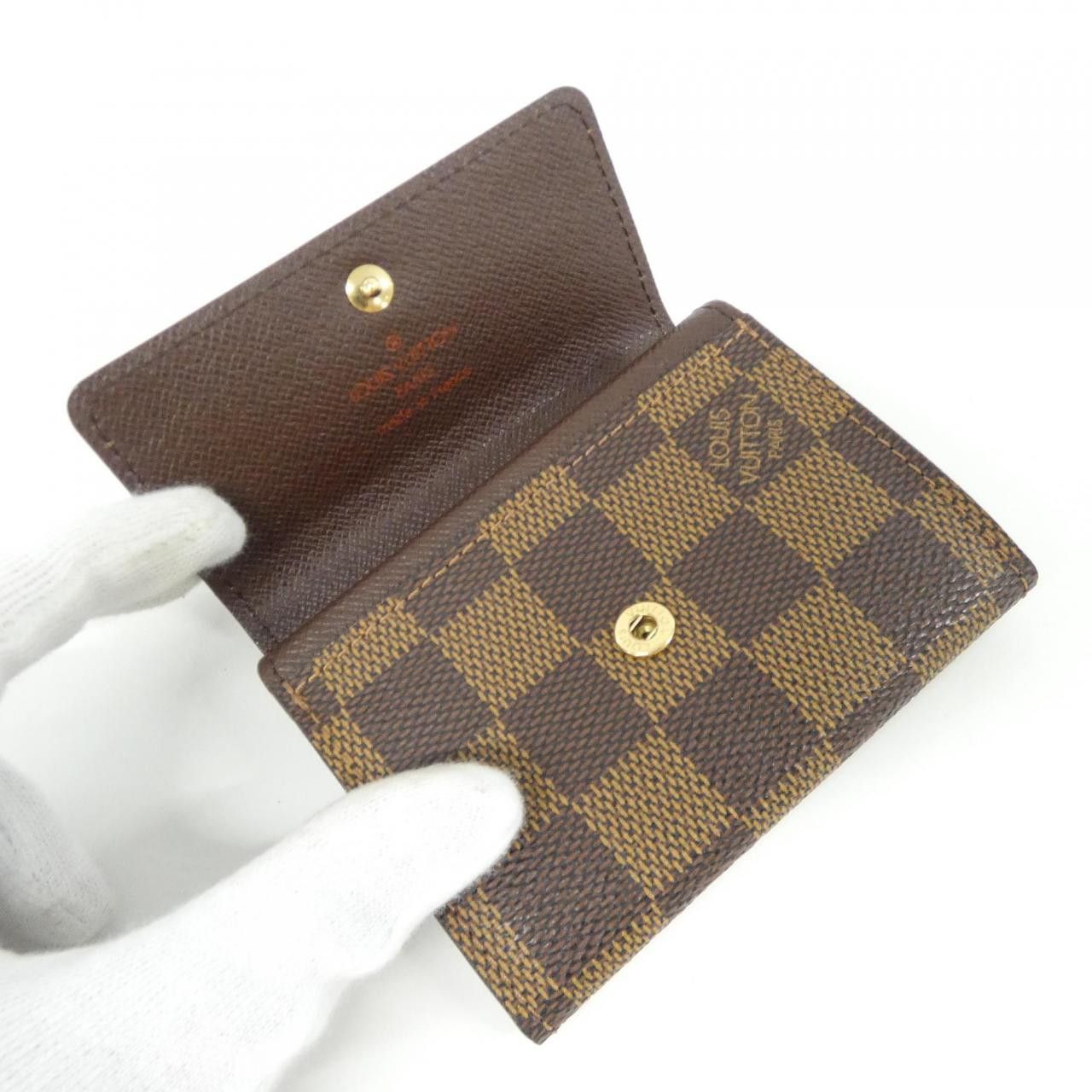 Louis Vuitton Louis Vuitton Louis Vuitton Damier Coated Canvas Coin Case Textile Coin Case N61930 DUTY FREE for USA Size ONE SIZE - 7 Thumbnail