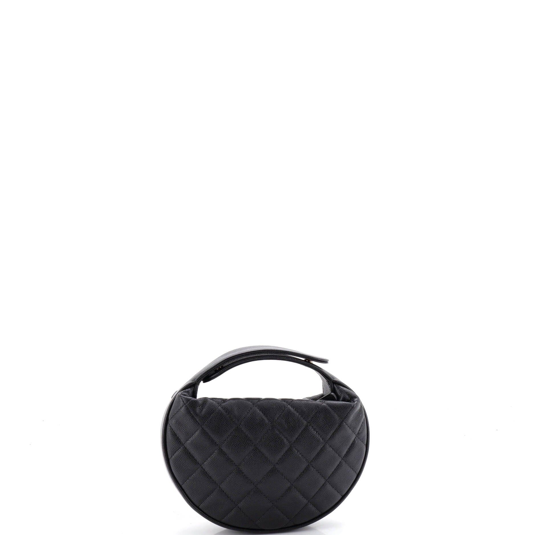 Chanel Double Chain Bow Hobo Pouch Size ONE SIZE - 3 Thumbnail