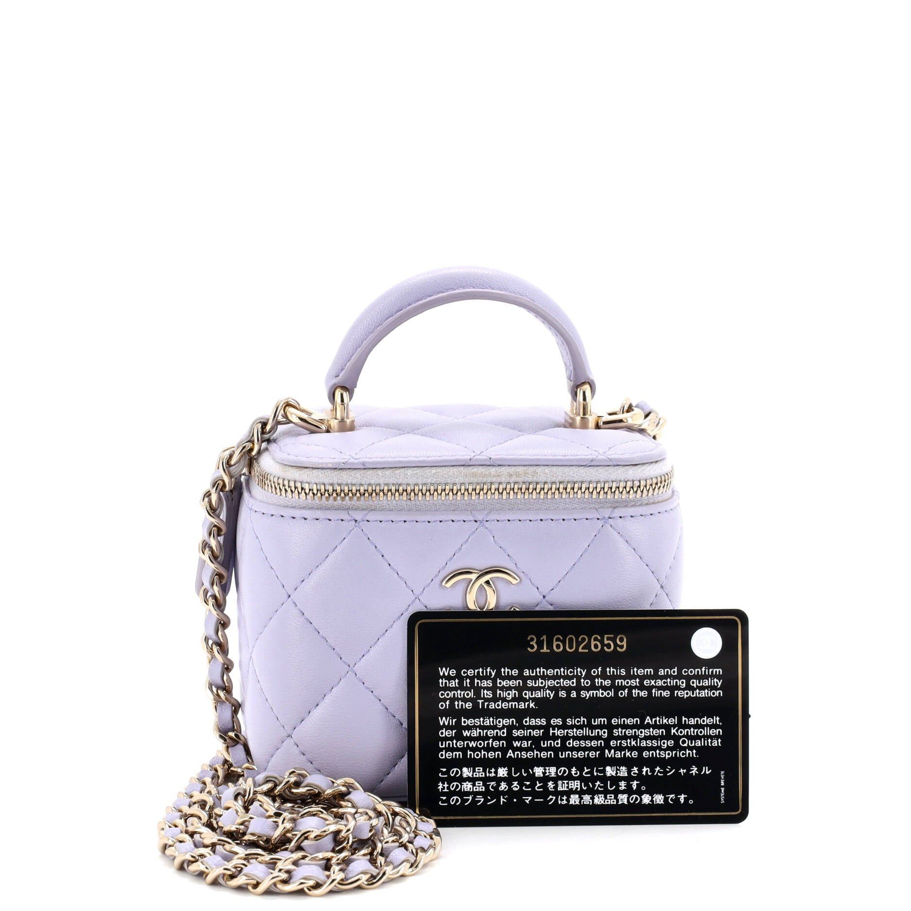 Chanel Classic Top Handle Vanity Case with Chain Size ONE SIZE - 2 Thumbnail
