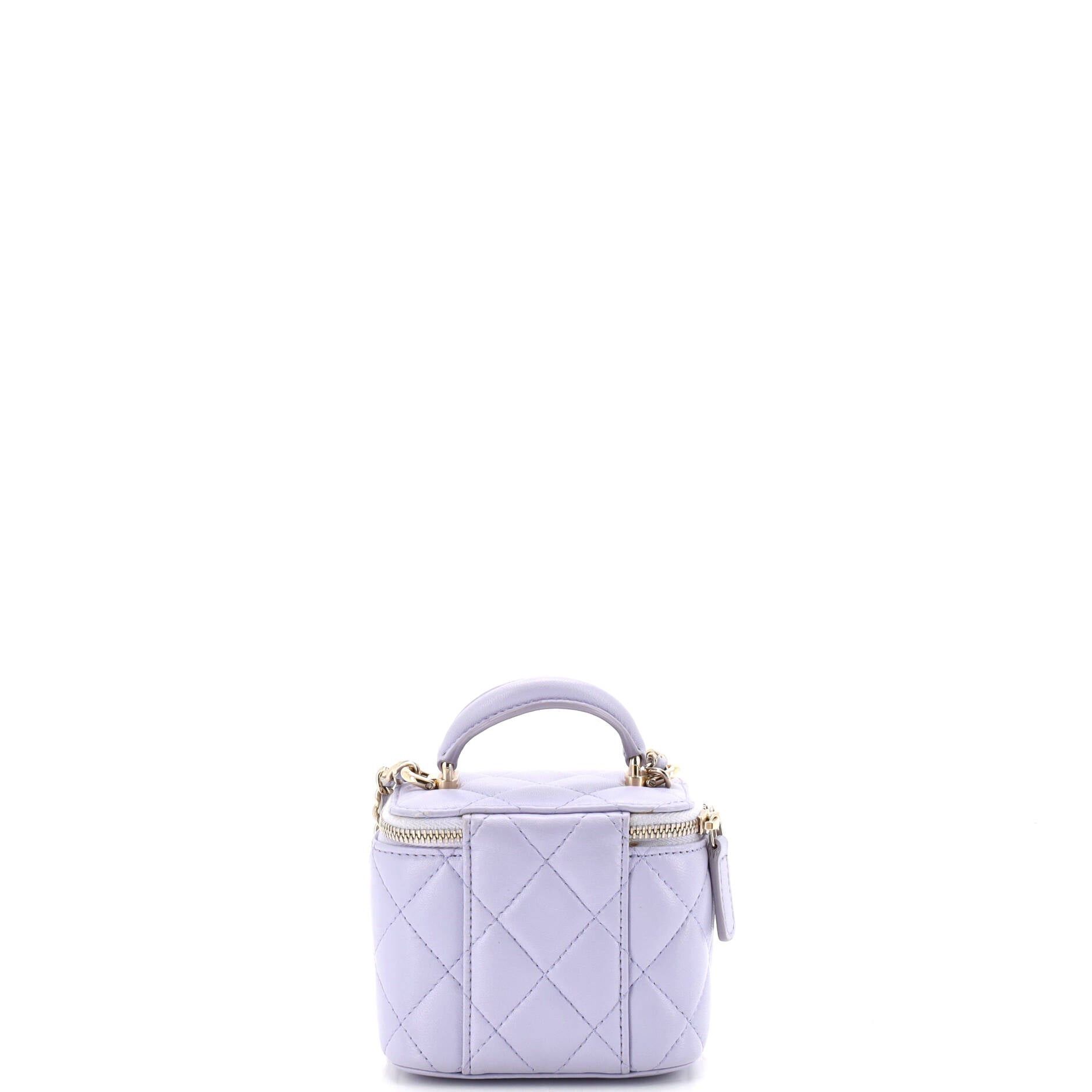 Chanel Classic Top Handle Vanity Case with Chain Size ONE SIZE - 4 Thumbnail