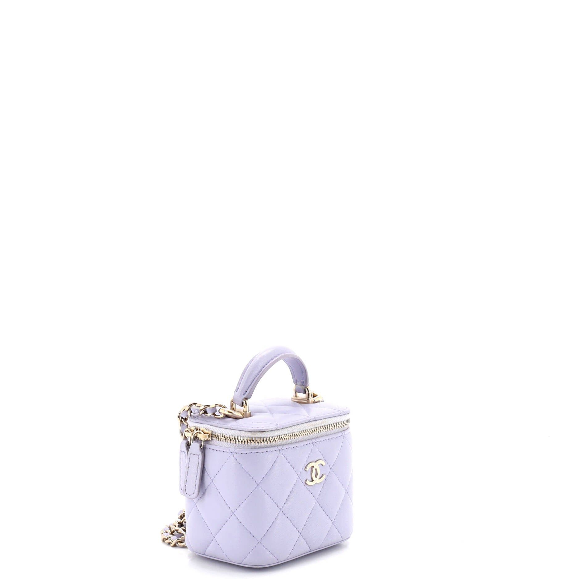 Chanel Classic Top Handle Vanity Case with Chain Size ONE SIZE - 3 Thumbnail