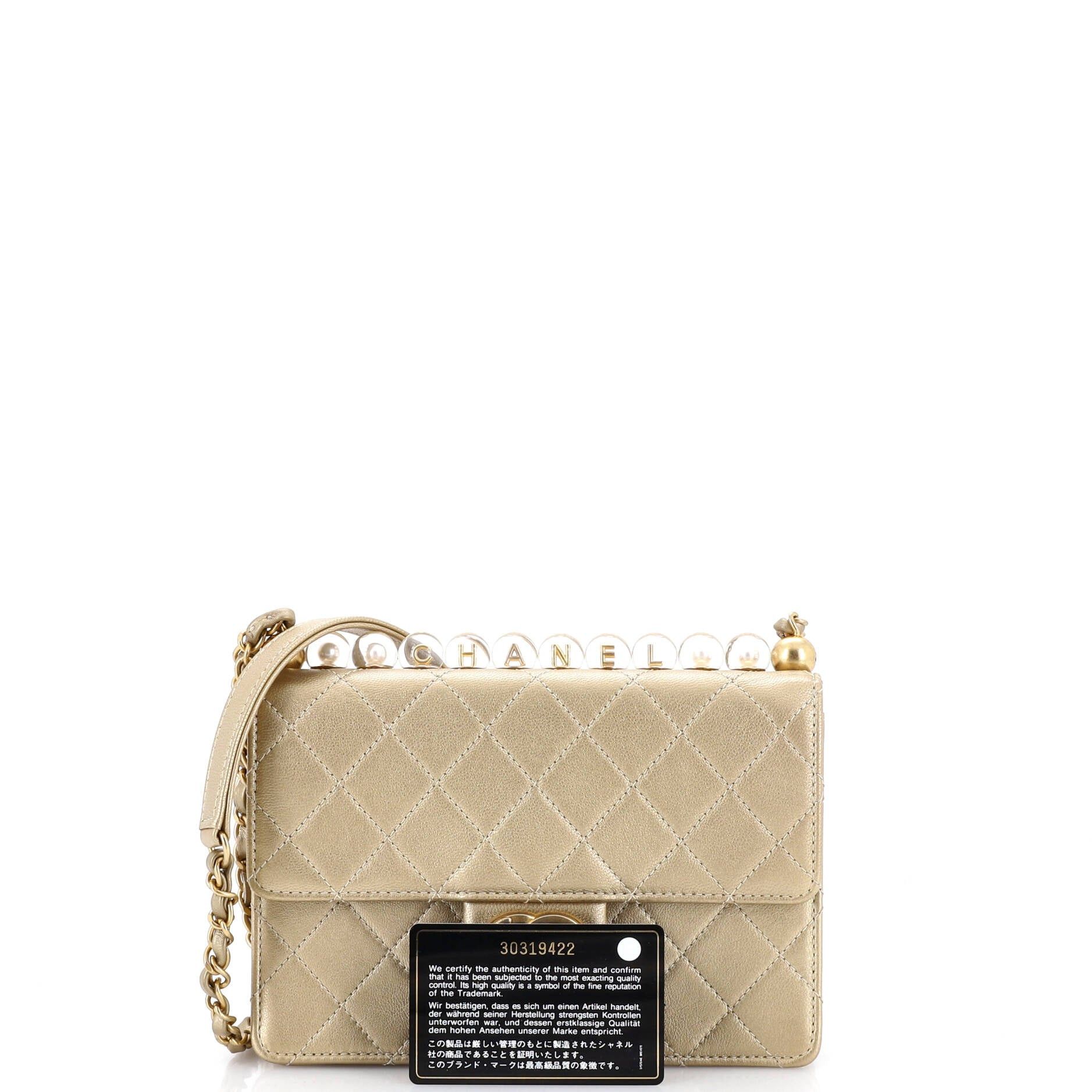 Chanel Chic Pearls Flap Bag Size ONE SIZE - 2 Thumbnail
