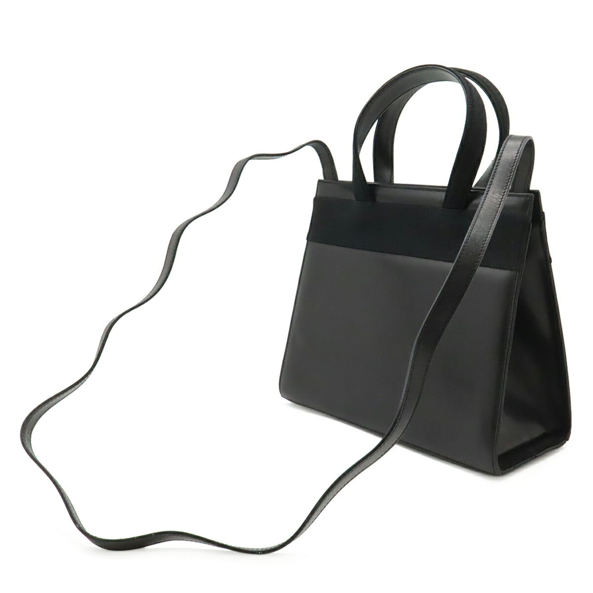 Salvatore Ferragamo Salvatore Ferragamo Vara handbag/shoulder bag, leather, black. Size ONE SIZE - 3 Thumbnail
